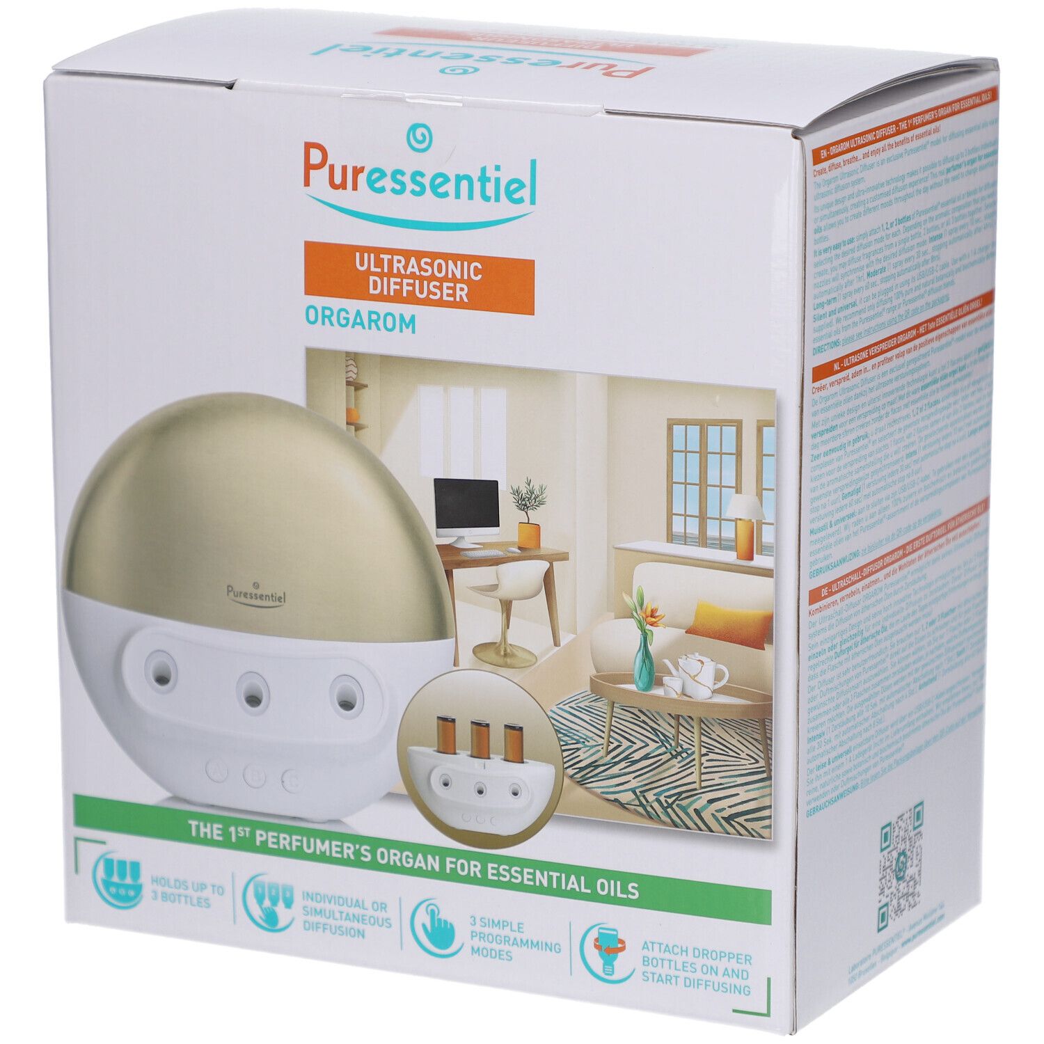 Puressentiel Ultrasone Verspreider Orgarom 1 Apparaat