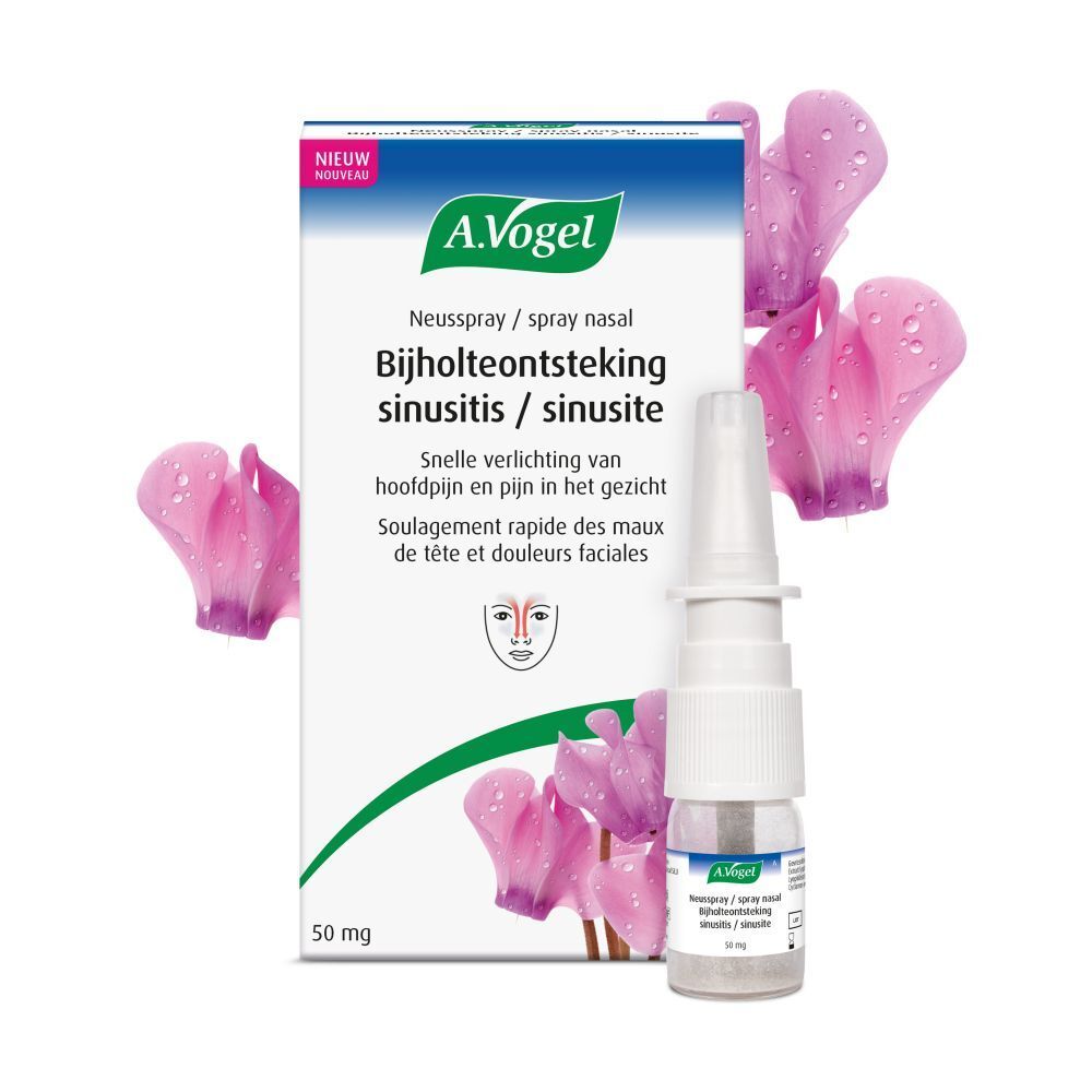 A.Vogel Bijholteontsteking Sinusitis neusspray, 50 mg.