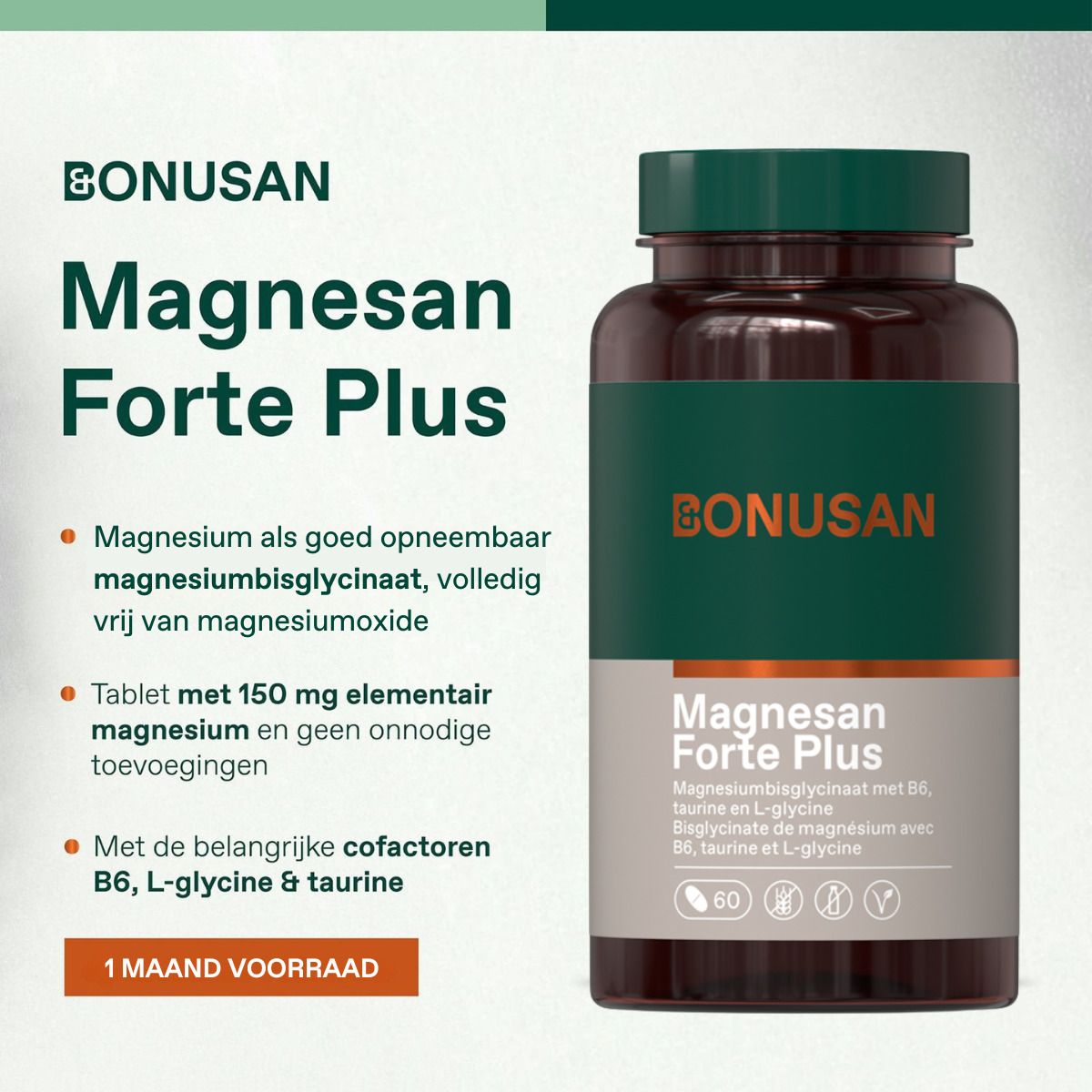 Bonusan Magnesan Forte plus 60 Tabletten