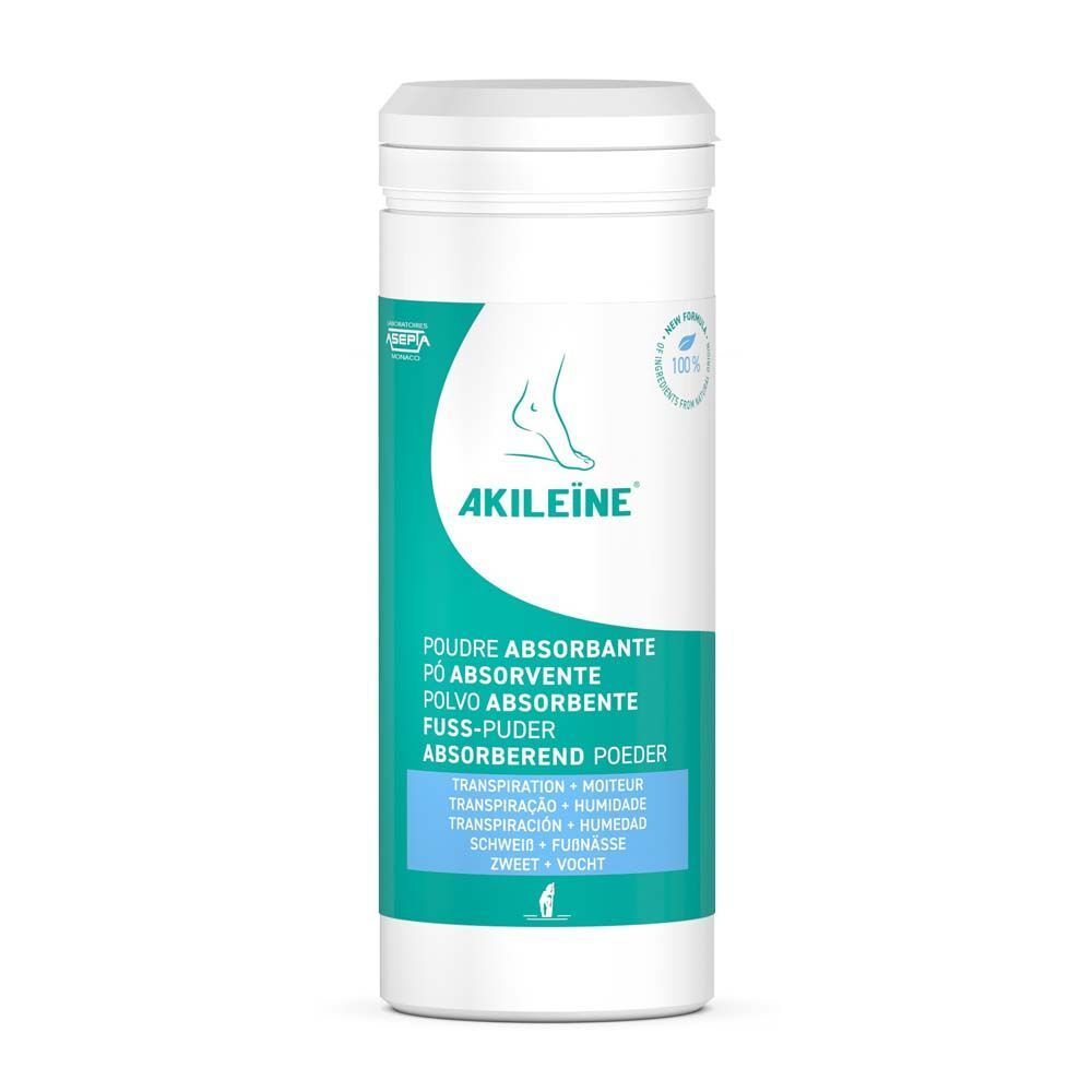 Akileine Anti-transpirant Fußpuder 75 g