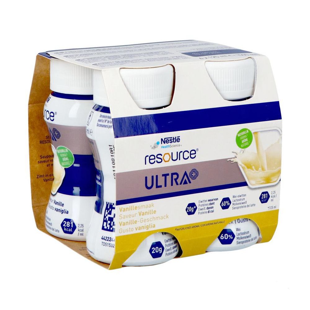 Resource+Ultra+++Saveur+Vanille+4x125ml