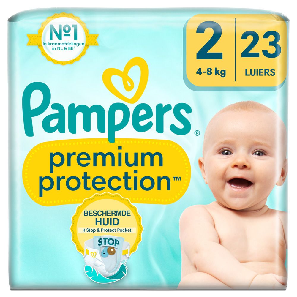 Pampers® Premium Protection™ Couches Taille 2 : 4-8 kg