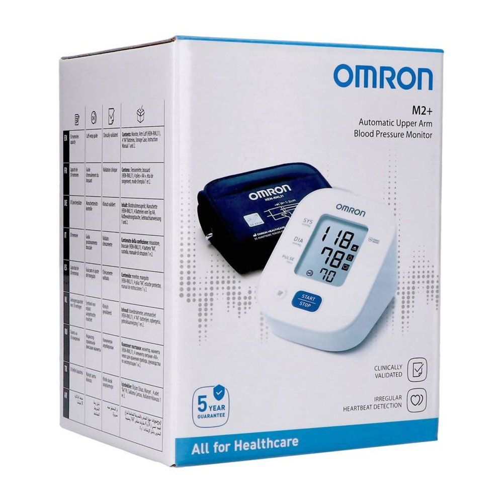 Omron M2+ Automatisch bovenarmbloeddrukmeter