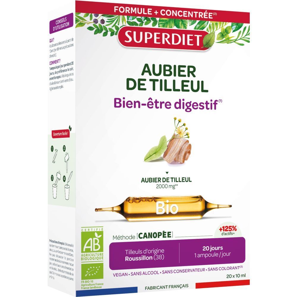 Superdiet Lindespint 20x10 Ampoules (flessen)