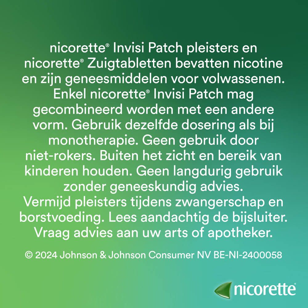 Nicorette Fruit 2mg zuigtabletten, verpakking met 2x40 stuks.