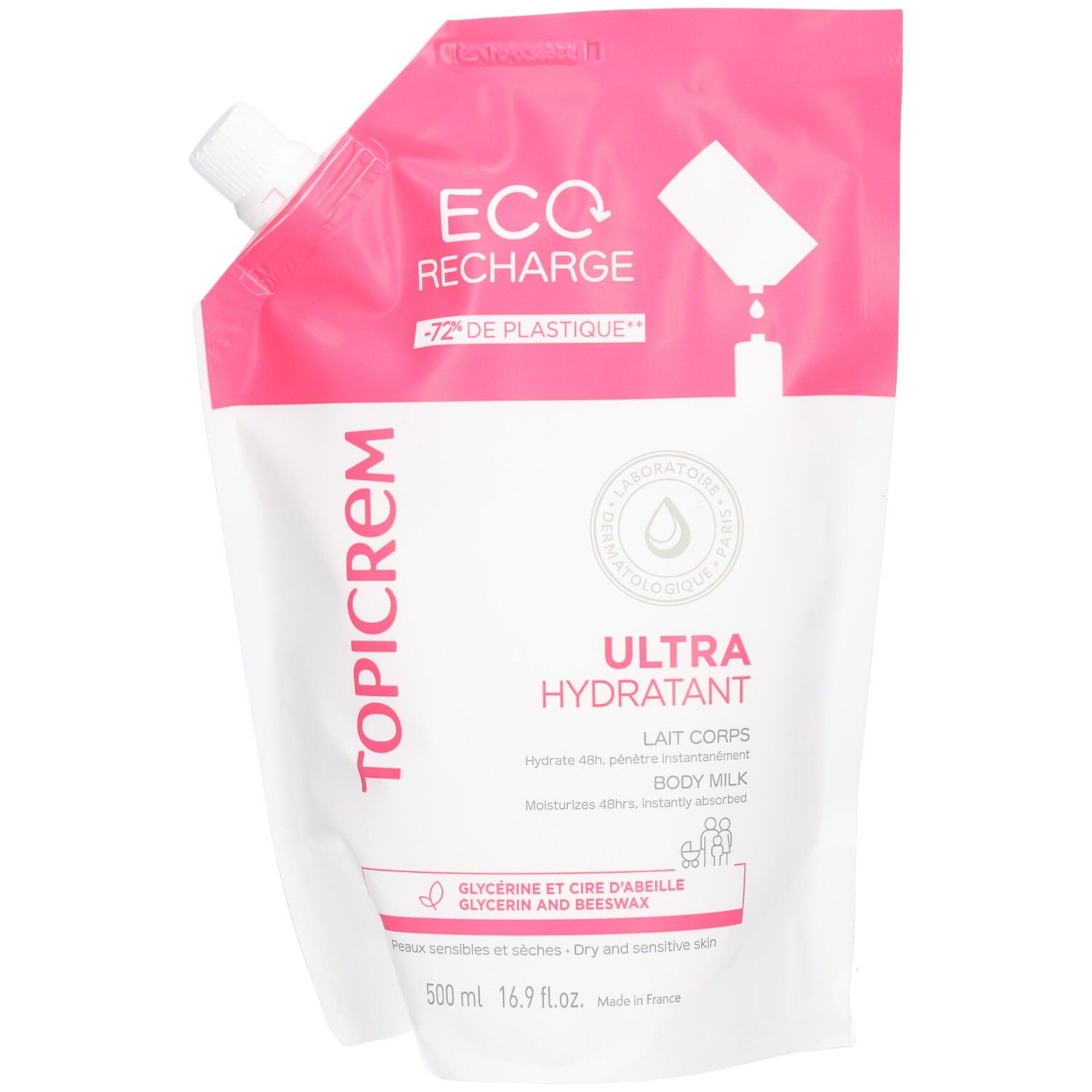 Ultra-Hydratant Eco-recharge lait corps 500ml 500 ml Milch