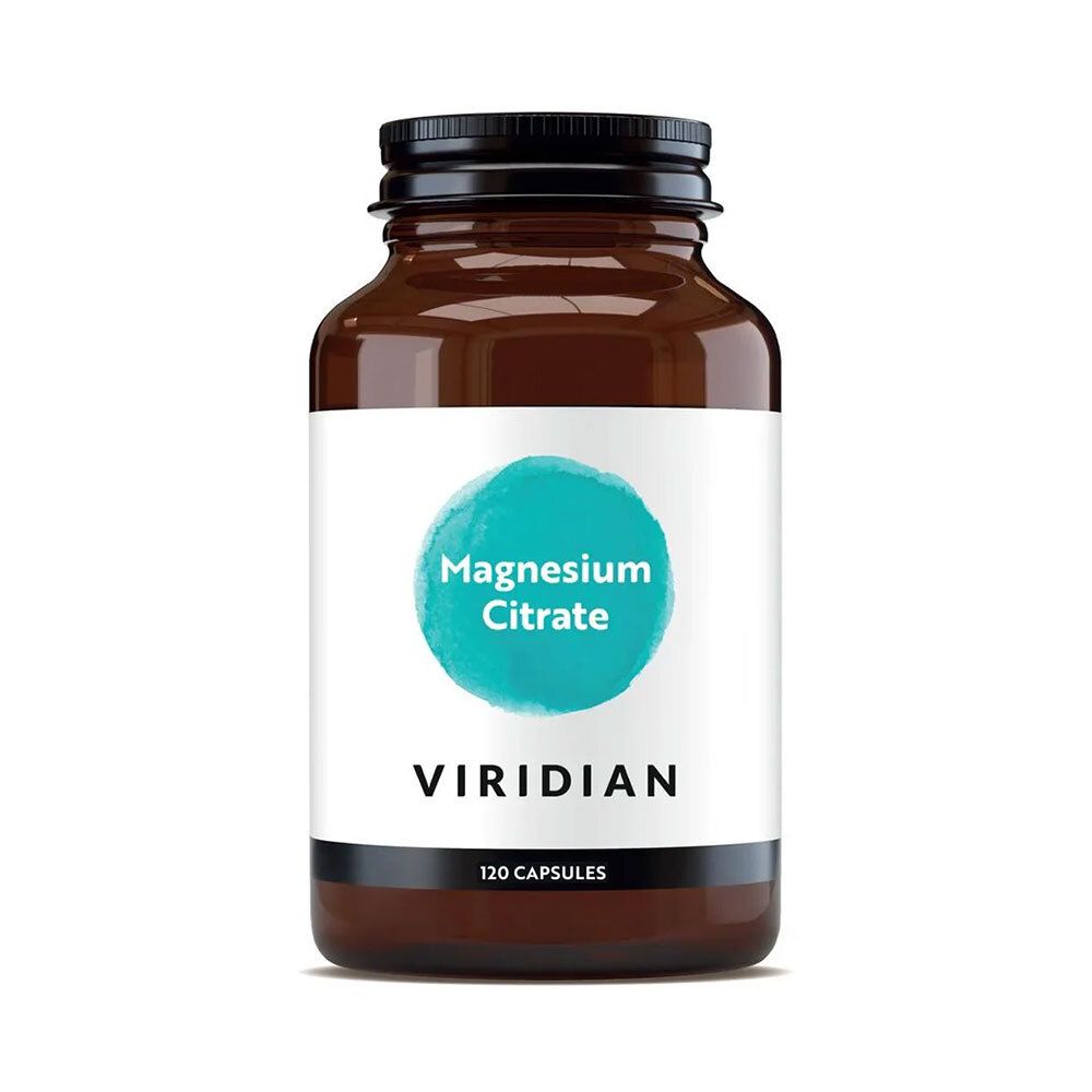 Viridian Magnesium Citrate 120 Capsules