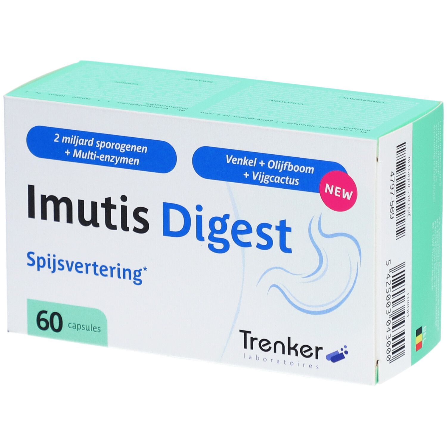 Imutis Digest | Spijsvertering 60 Capsules