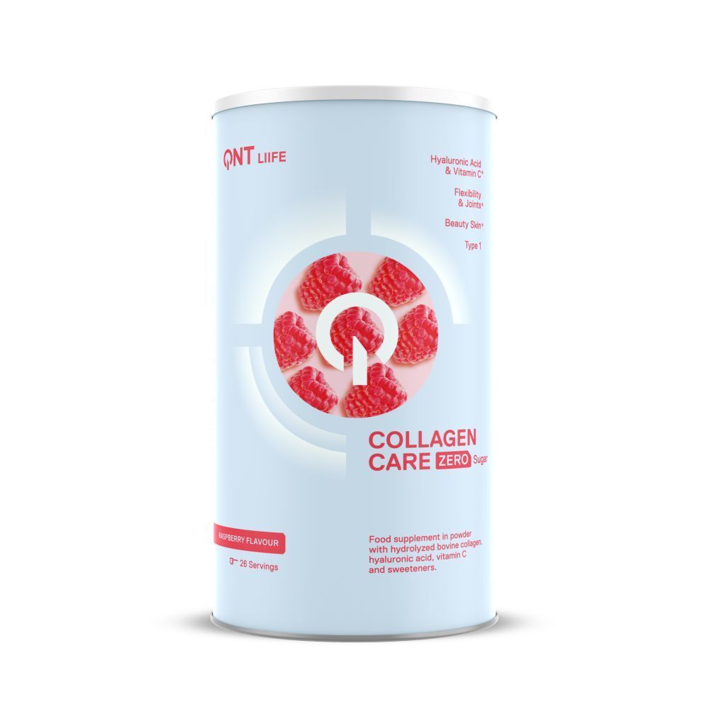 QNT Collagen Care Zero Sugar Raspberry 390 g Pulver