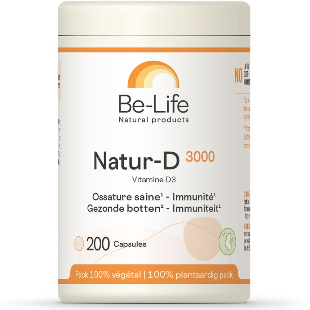 Be-Life Natur-D 3000 200 Capsules