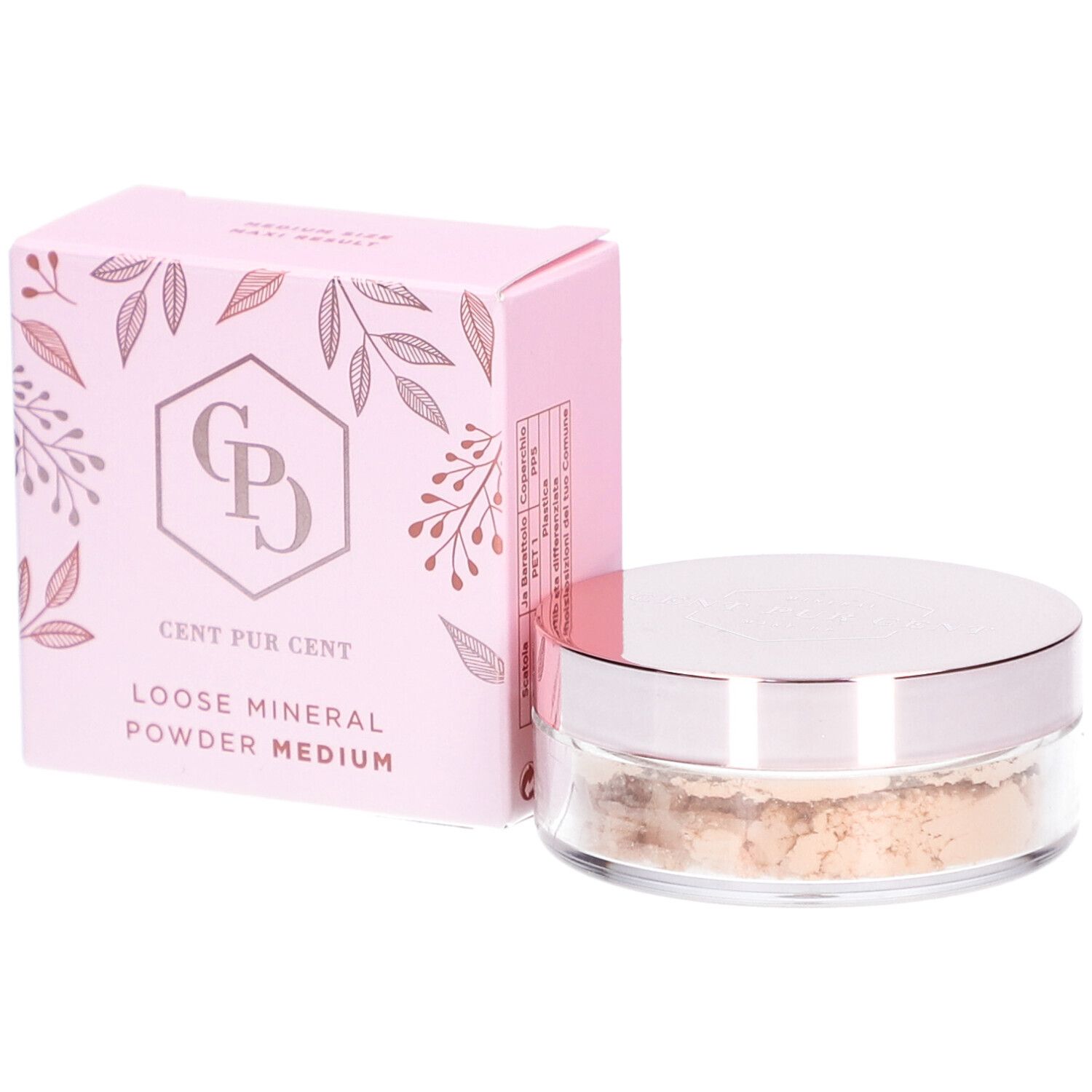 Cent Pur Loose Mineral Foundation Medium 1.0 3g 3 g Make up