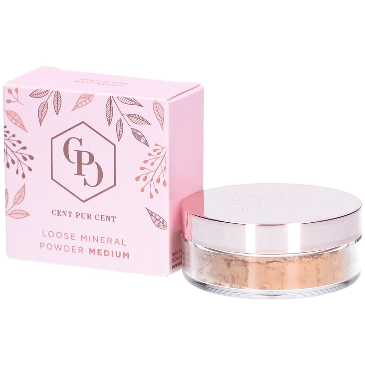 Cent Pur Loose Mineral Foundation Medium 3.0 3g 3 g Make up