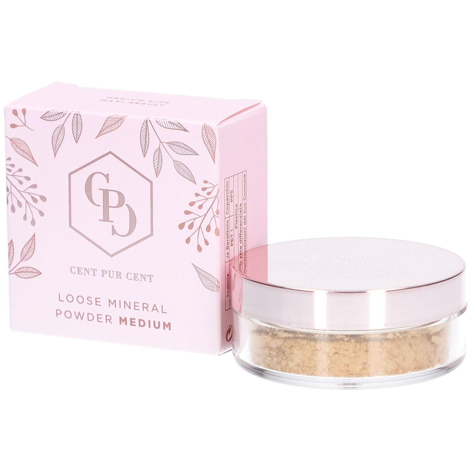 Cent Pur Loose Mineral Foundation Medium 4.0 3g 3 g Make up