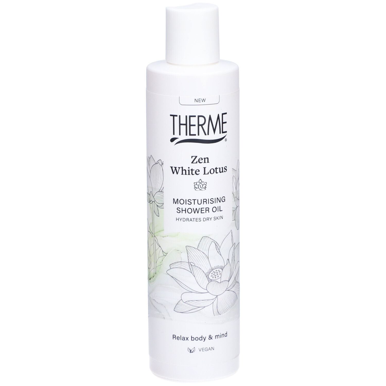 THERME Zen White Lotus Feuchtigkeitsspendendes Duschöl