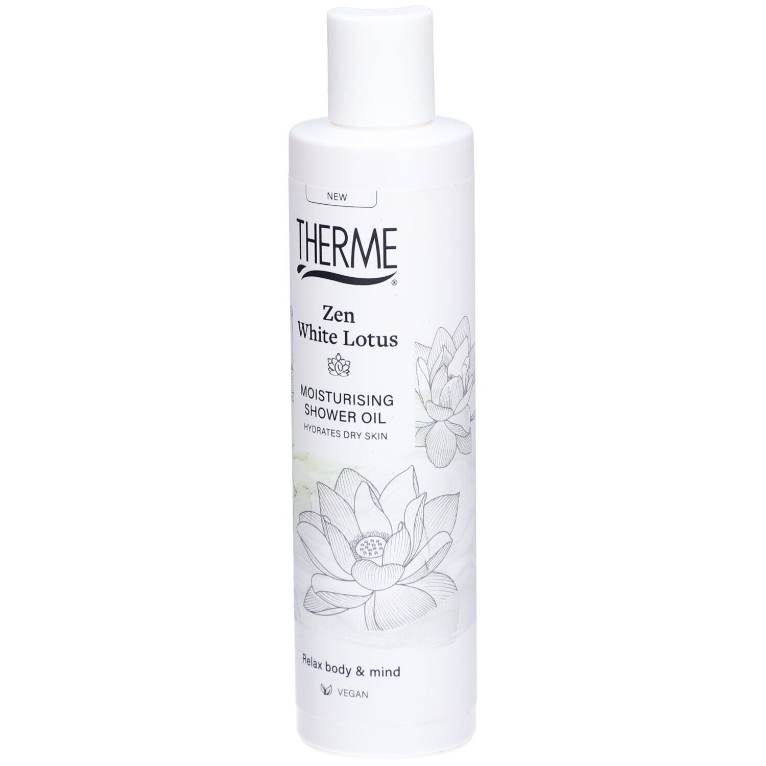 THERME Zen White Lotus Feuchtigkeitsspendendes Duschöl
