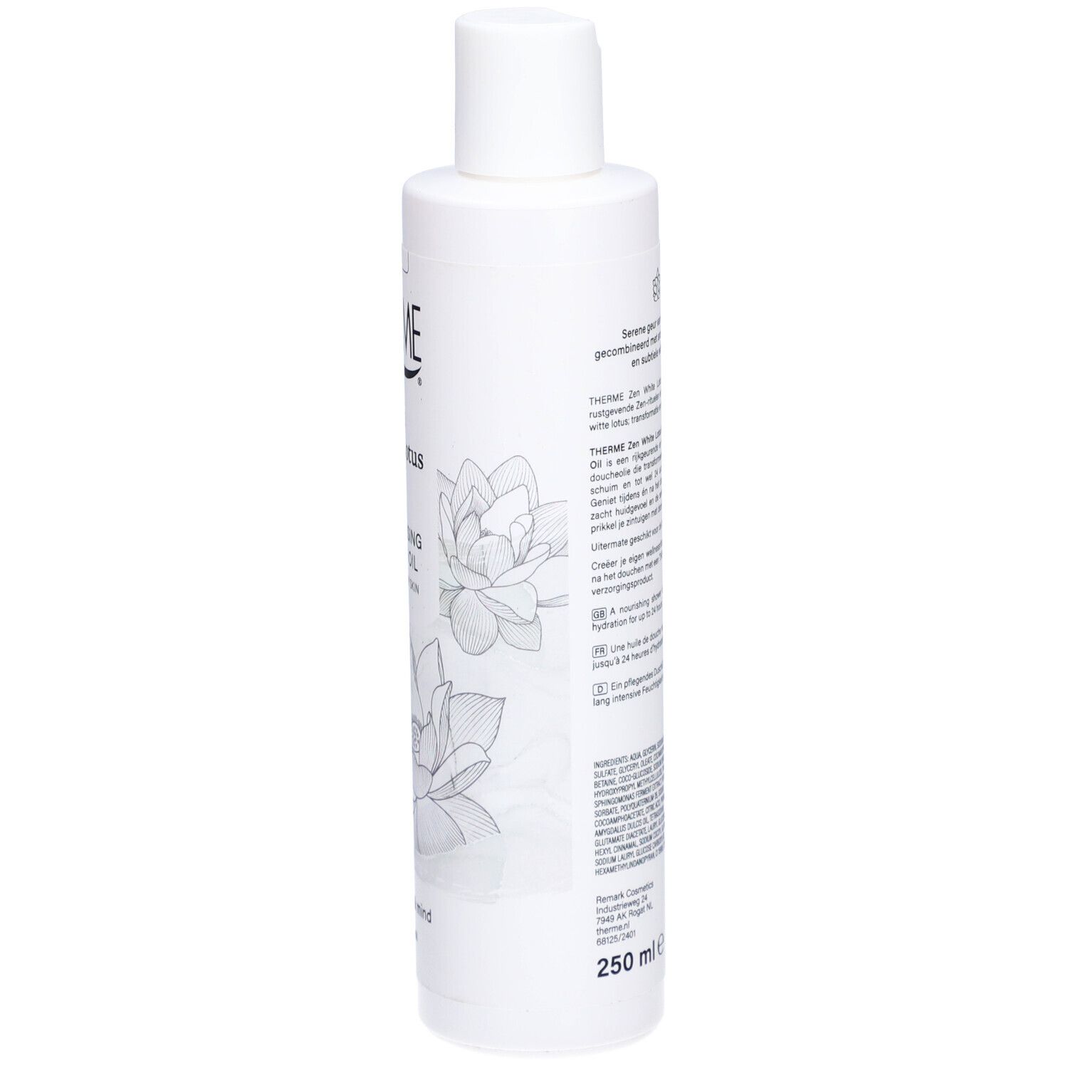 THERME Zen White Lotus Feuchtigkeitsspendendes Duschöl