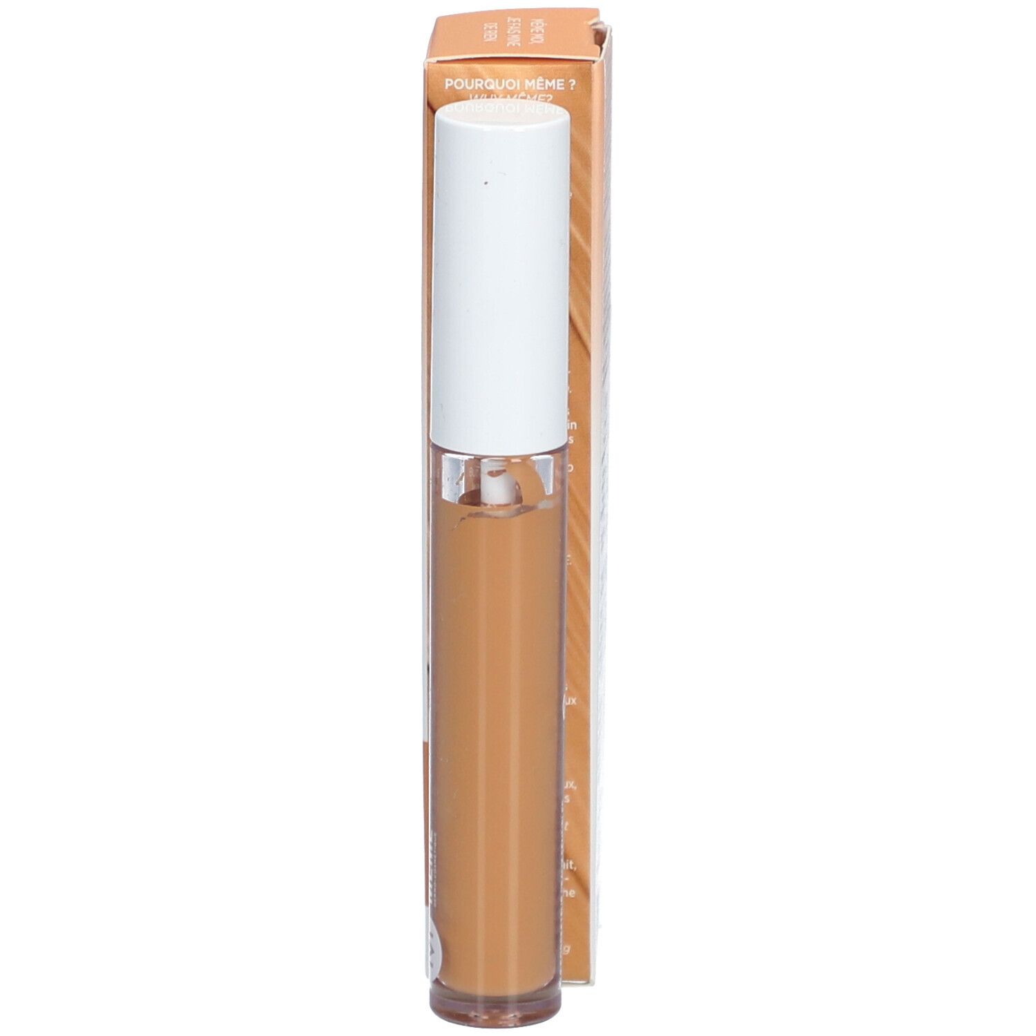 Tube et emballage de correcteur. Marque Meme. Avec bouchon et applicateur.