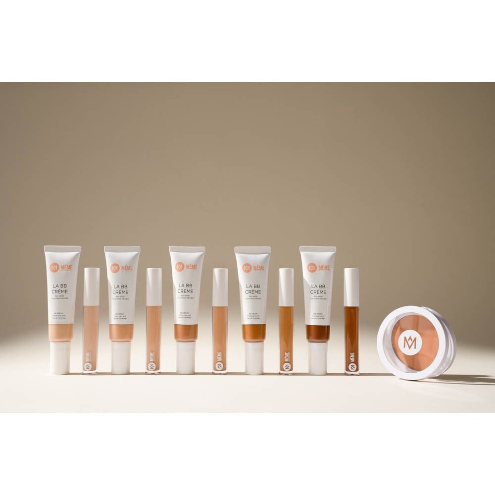Plusieurs tubes de correcteur et BB crème. Marque Meme. Différentes teintes.