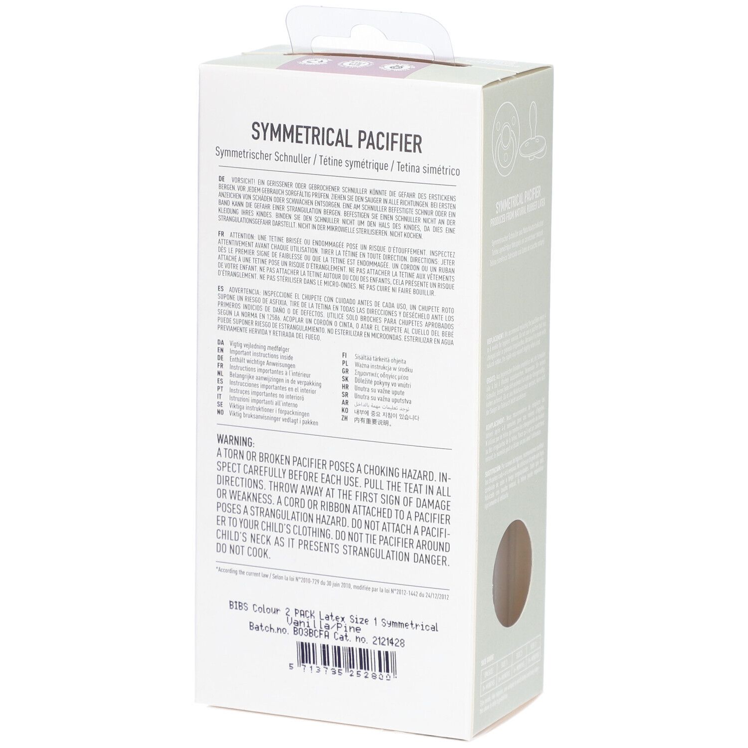 BIBS® Colour Schnuller Symmetrisch