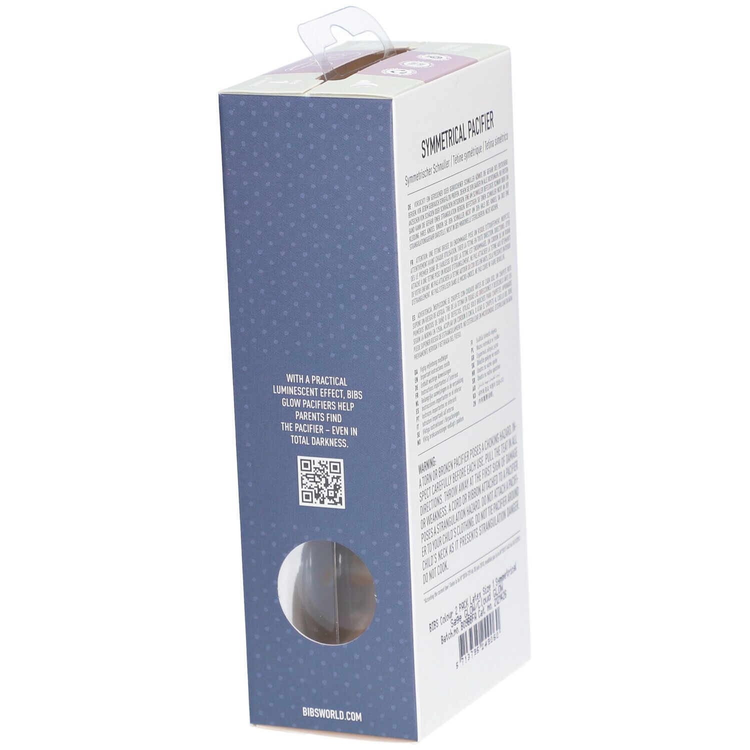 BIBS Colour Schnuller Nacht Sage/Cloud Glow 0-6 Monate