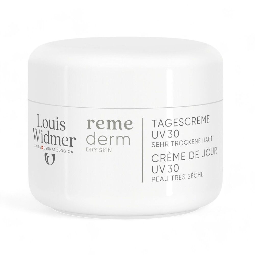 Louis Widmer Remederm Dry Skin Crème Visage UV30 Légèrement Parfumée