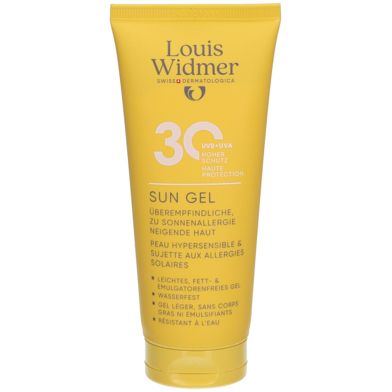 Louis Widmer Sun Gel 30