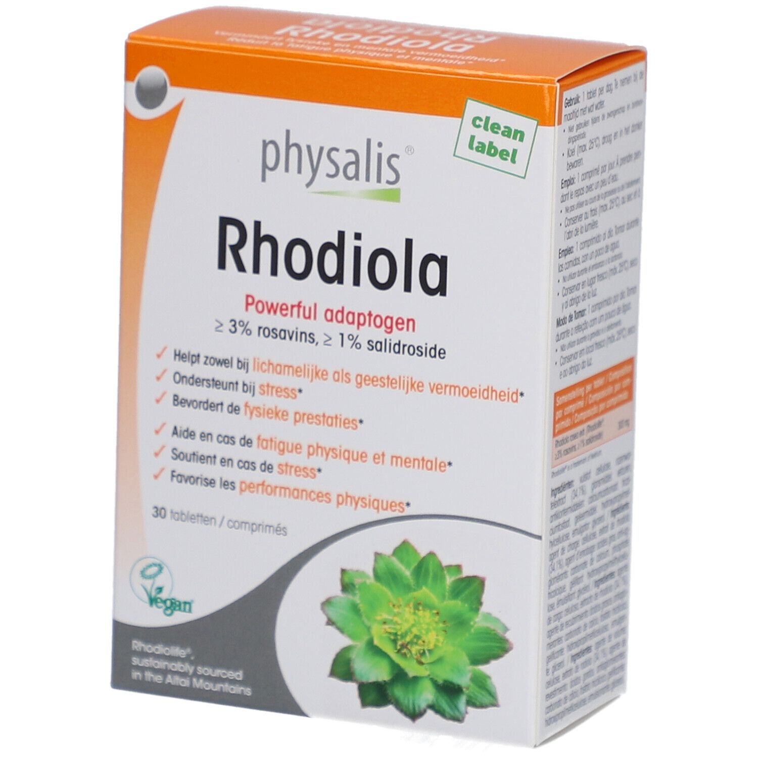 Physalis® Rhodiola 30 Tabletten