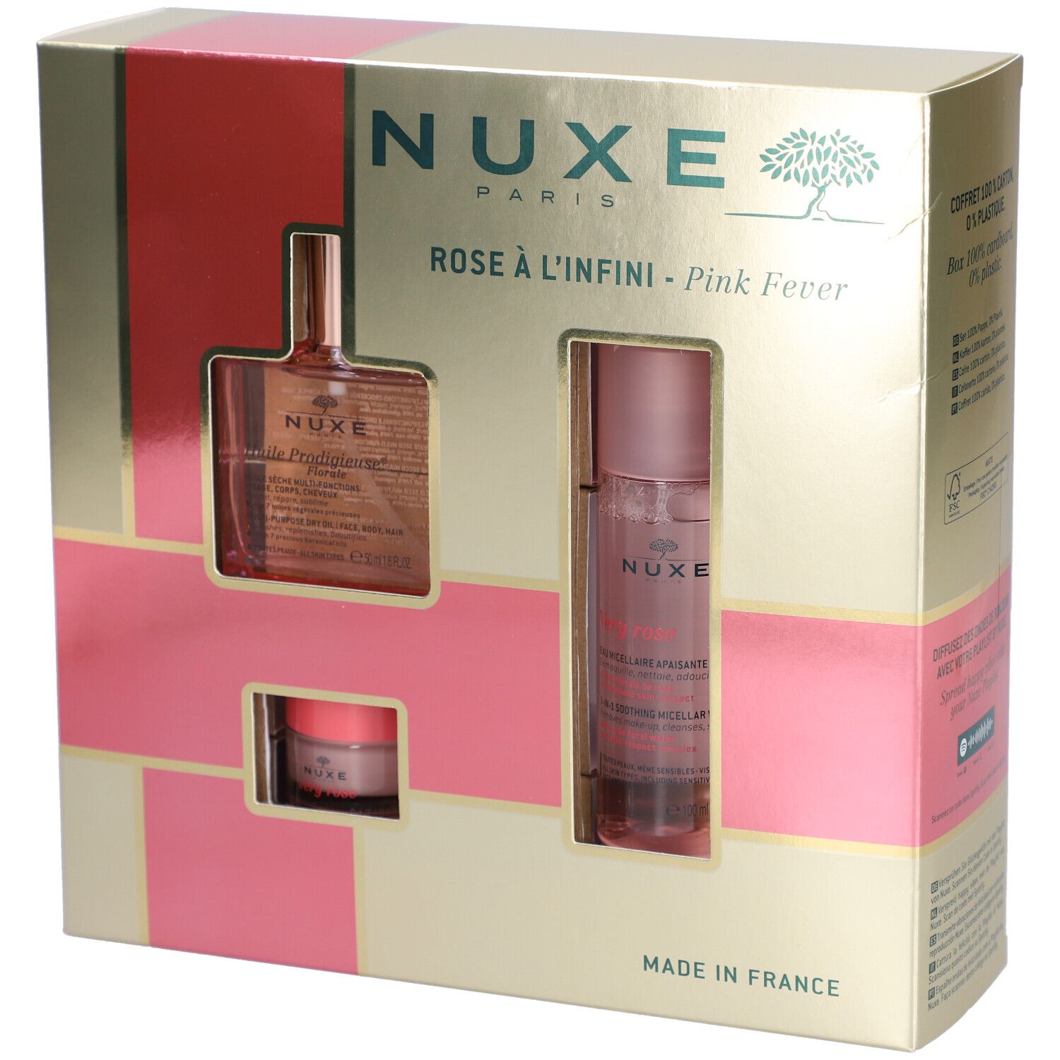 Nuxe Coffret de Noël Rose à l'Infini