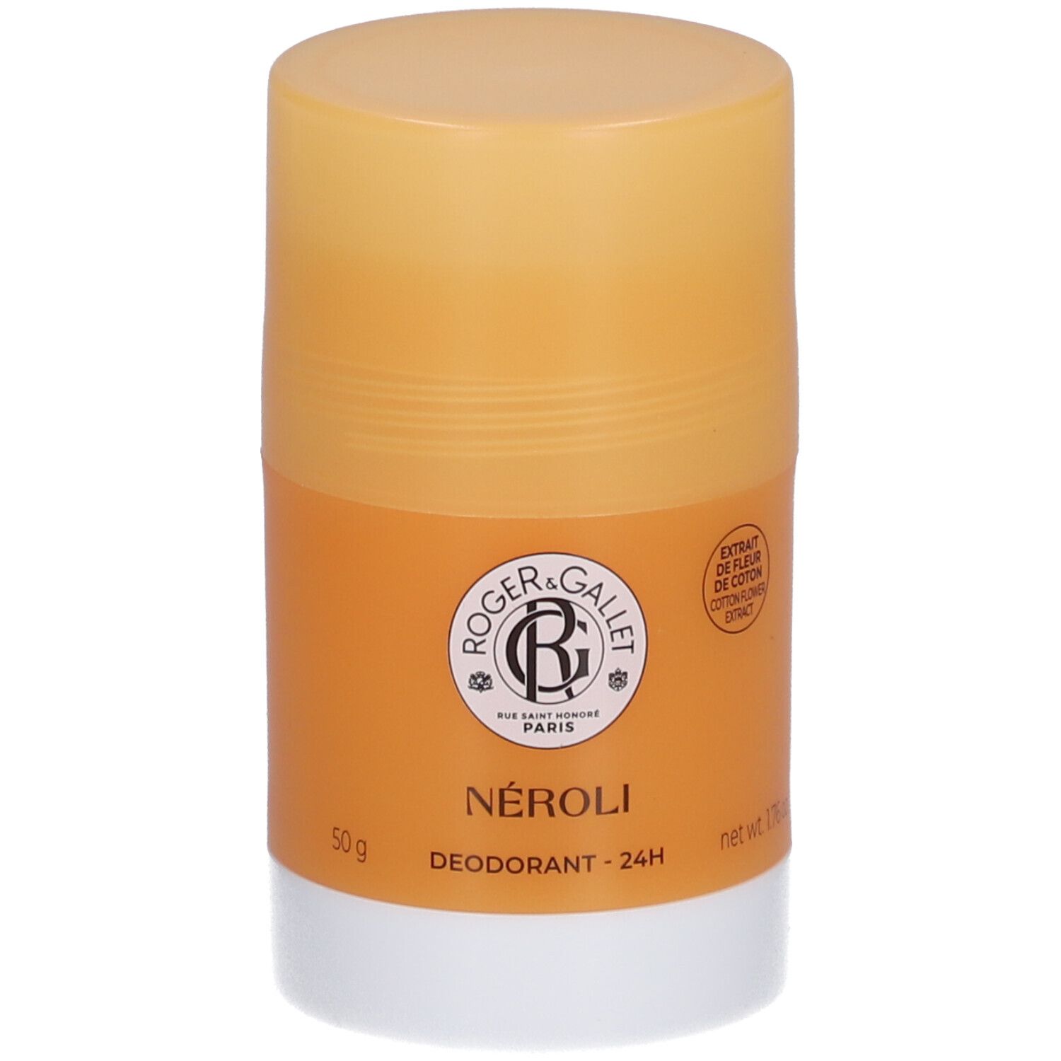 Roger & Gallet® Néroli Deodorant mit Baumwollblütenextrakt