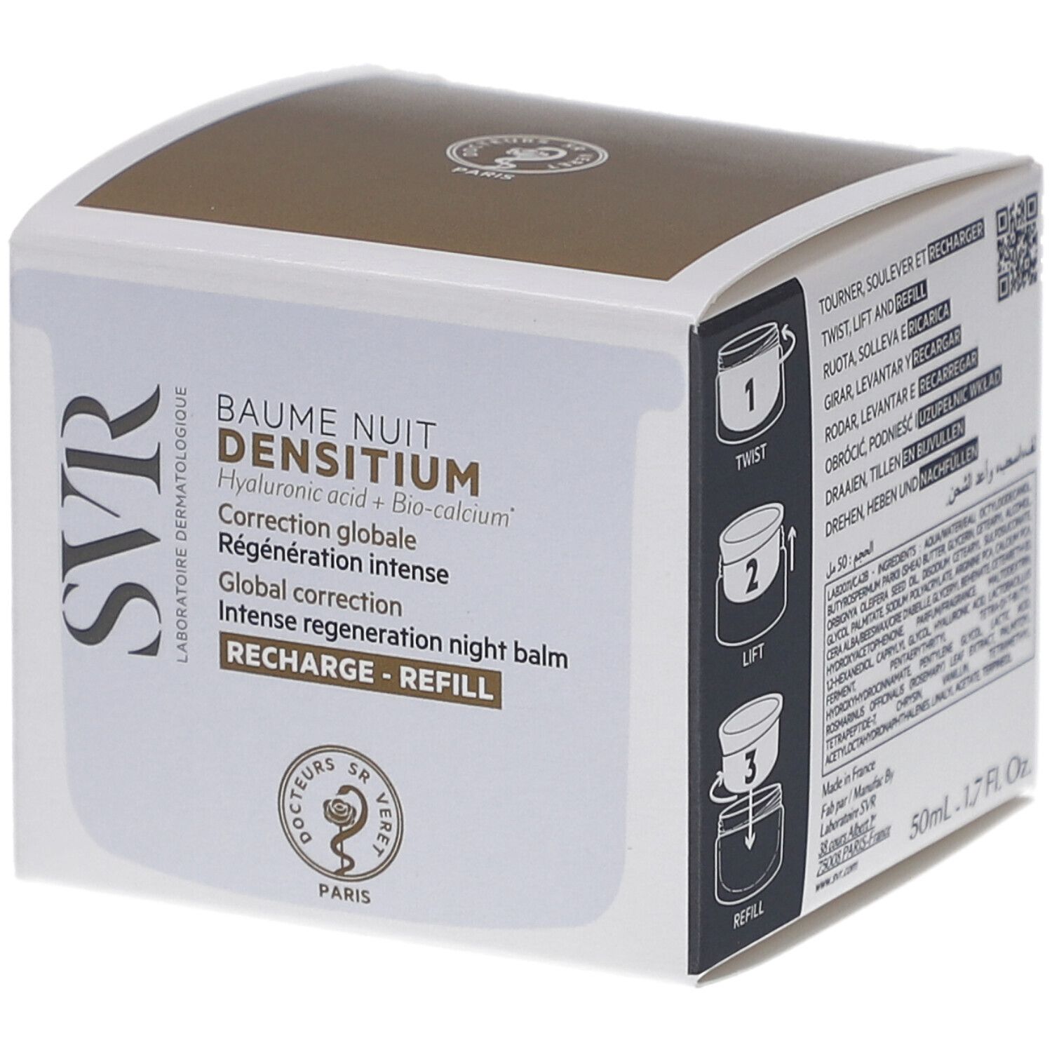 SVR Densitium Baume Nuit Refill 50ml 50 ml Creme