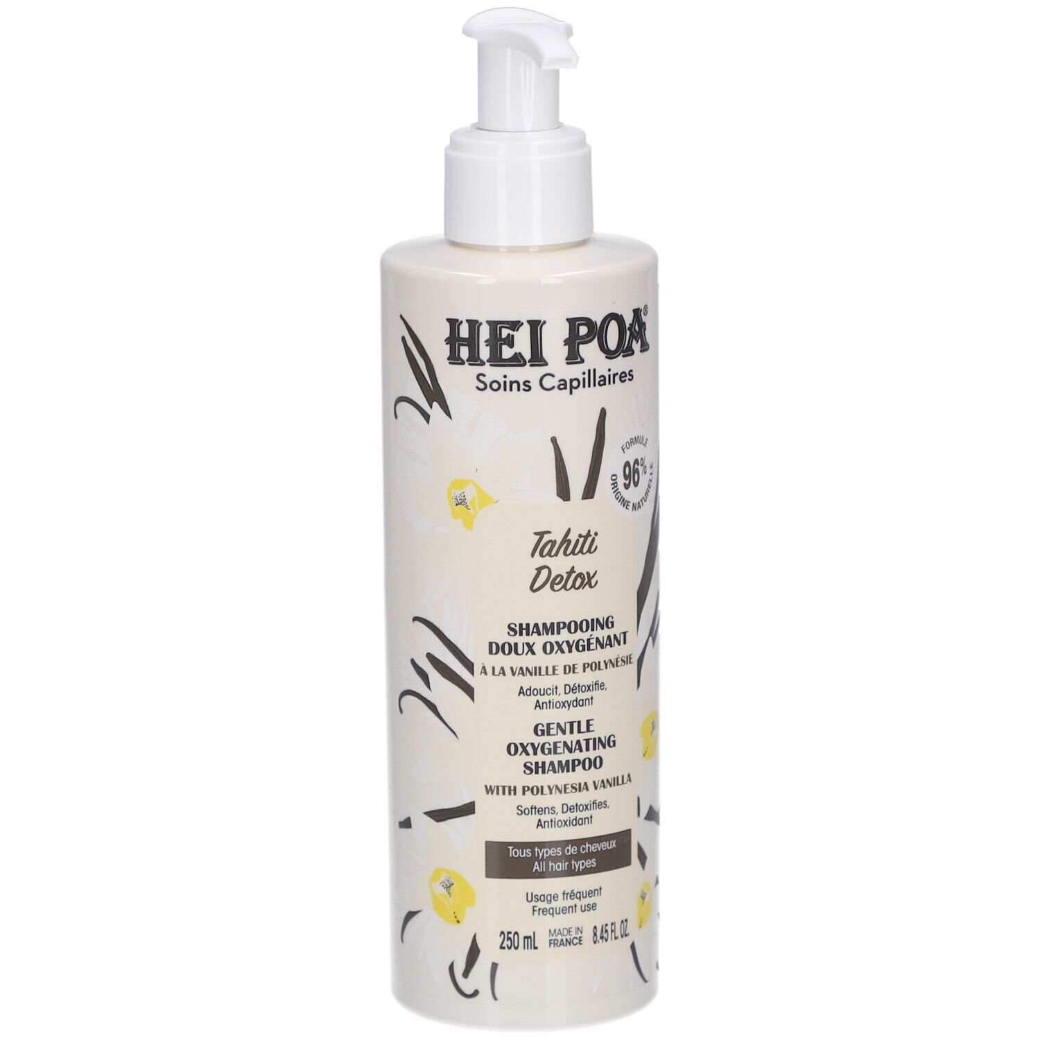 Hei Poa Shampoing Extra-doux Detox Fl 250ml 18,7x5x5 cm Shampoo