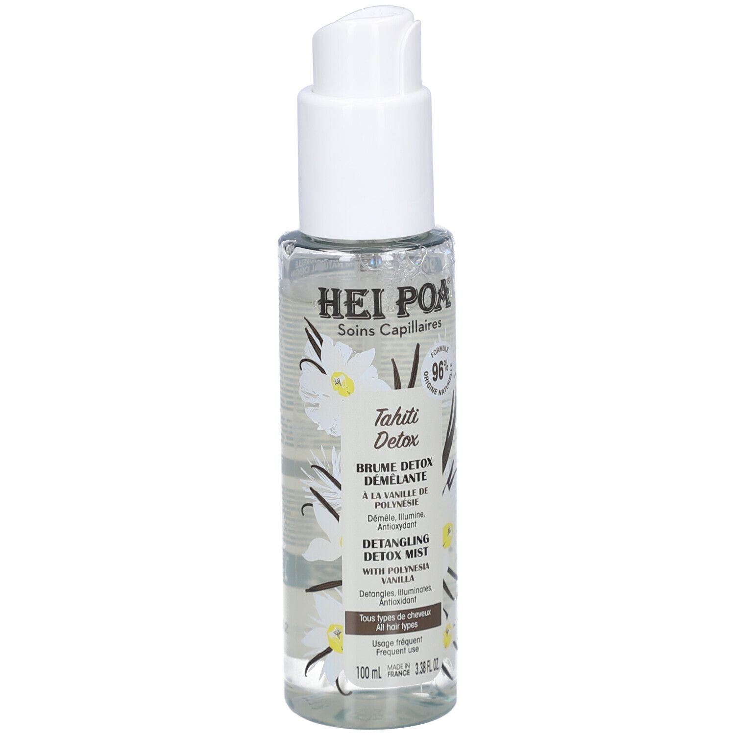 Hei Poa Brume Detox Demelante Fl 100ml 15,6x3,8x3,8 cm Dosierspray
