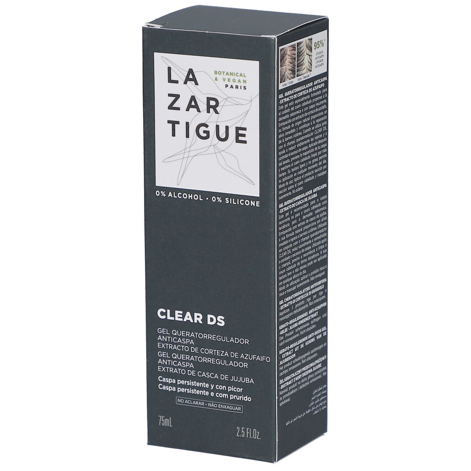 Lazartigue Clear Ds Jelly 75ml 75 ml Gel
