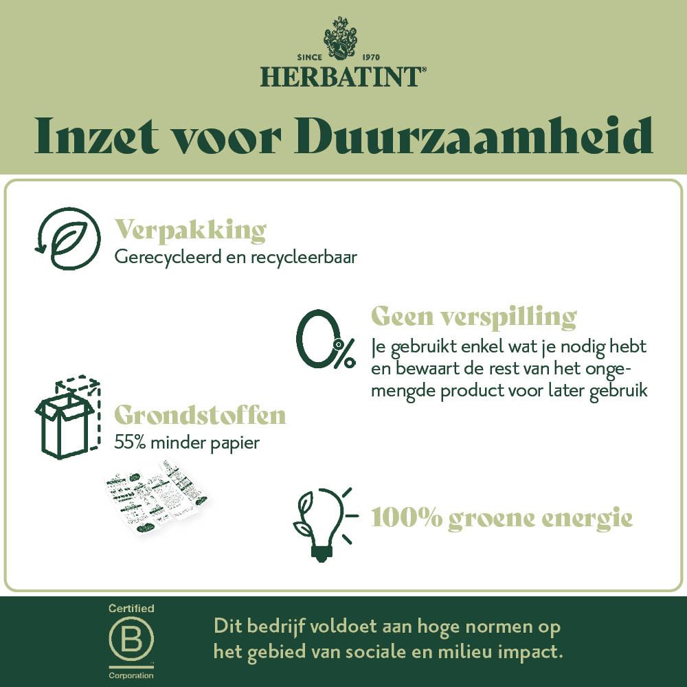 Herbatint Permamente Haarkleuring 6C Donker As Blond