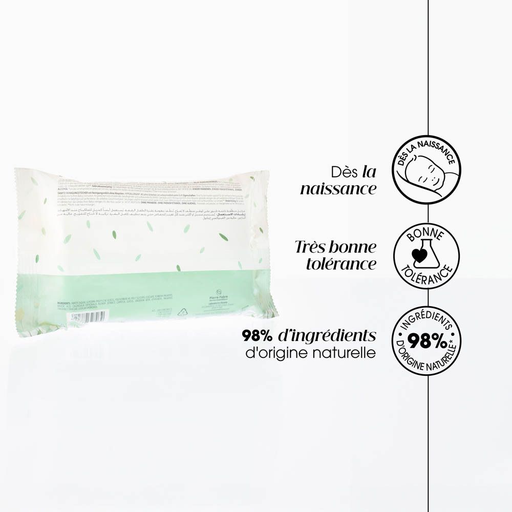 Klorane Bébé Calendula BIO Lingettes nettoyantes à l'eau