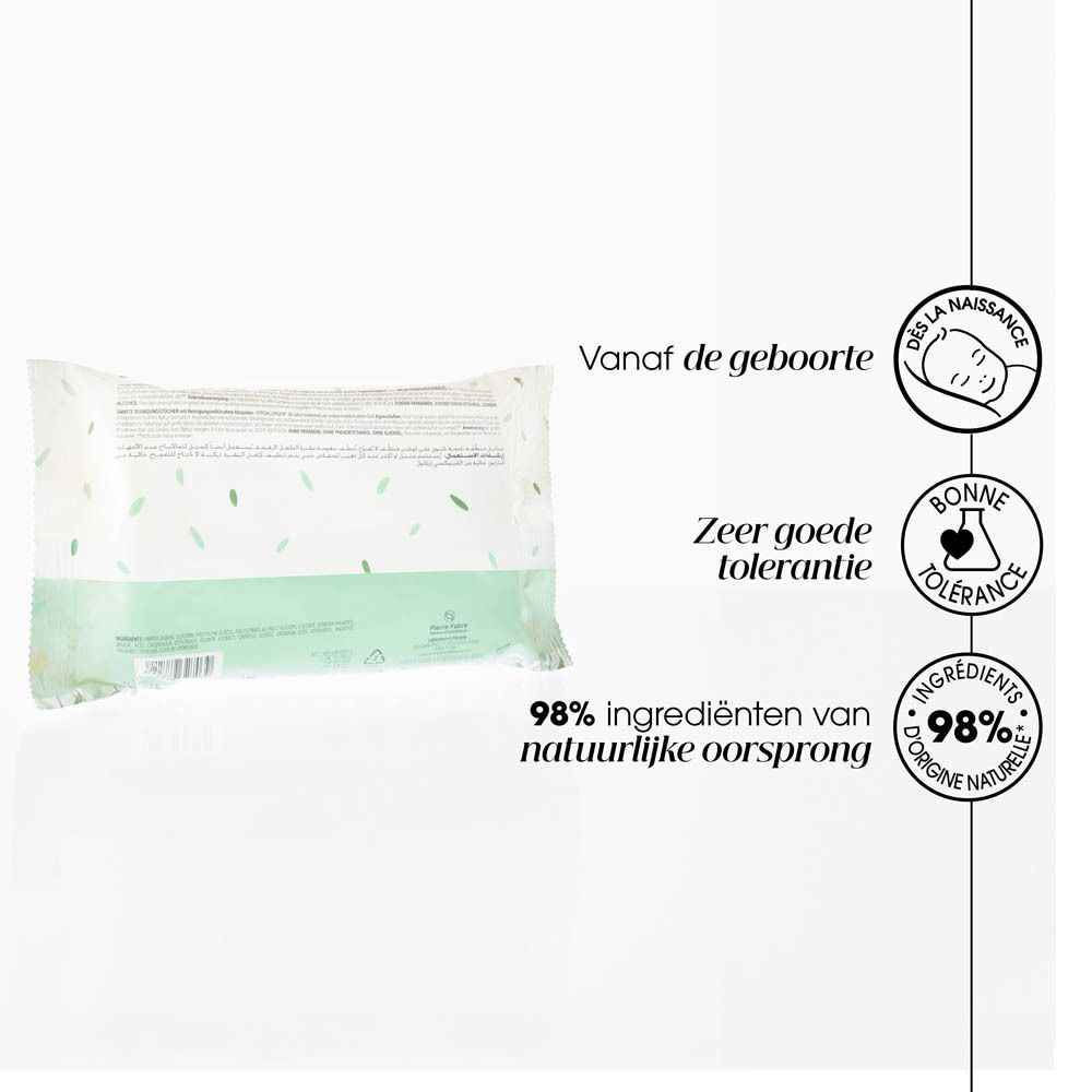 Klorane Baby BIO Calendula Reinigingsdoekjes men water