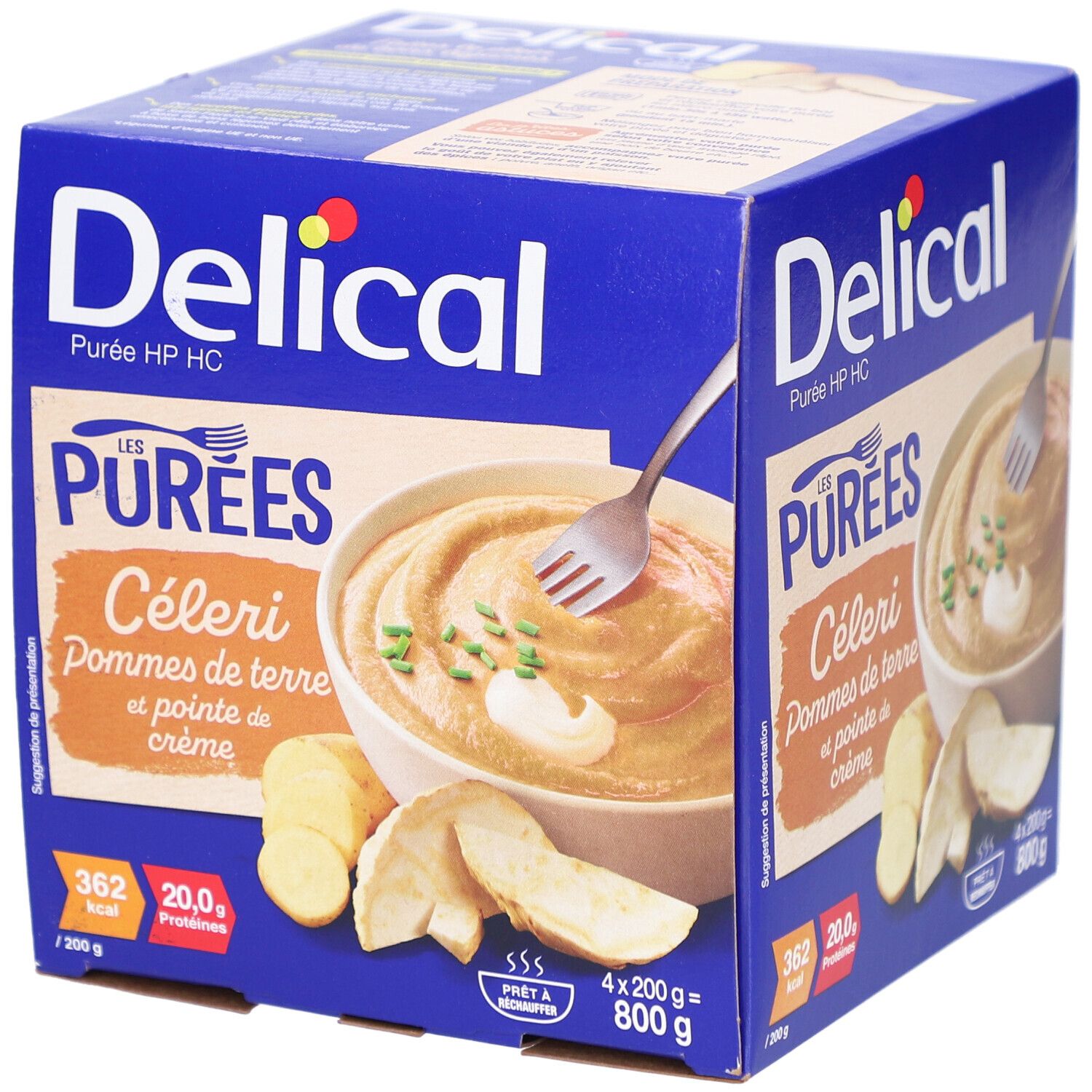 Delical HP HC Puree Selderij Aardappelen 4x200 Beslag
