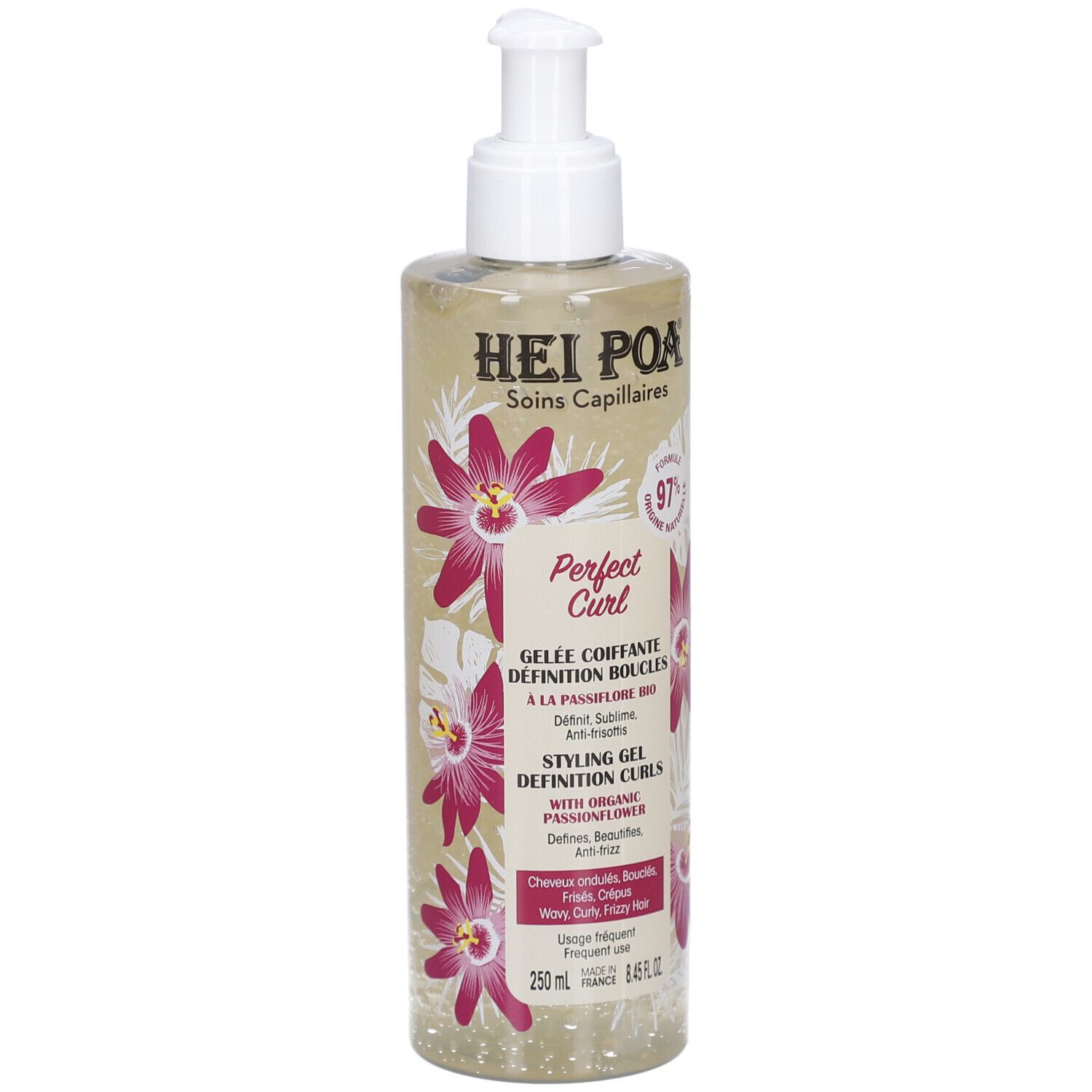 Hei Poa Curl Gelee Coiffante Definition Boucle 250ml 250 ml Gel