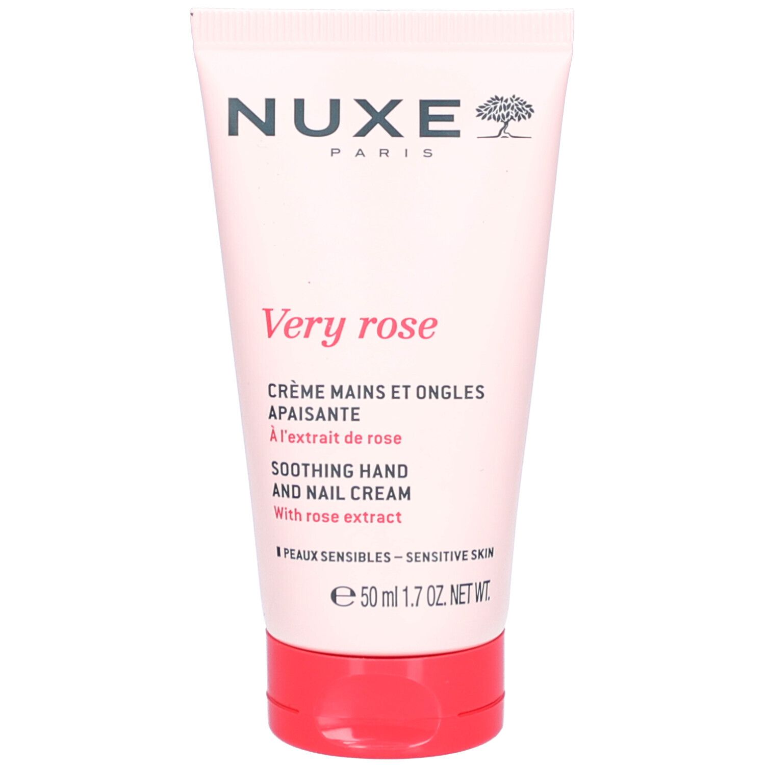 Nuxe Very Rose Beruhigende Hand- und Nagelcreme