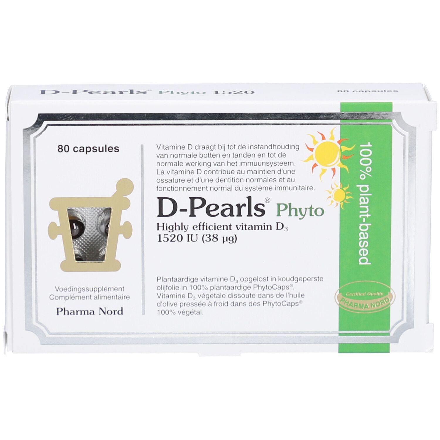 D-parels Phyto 80 Capsules