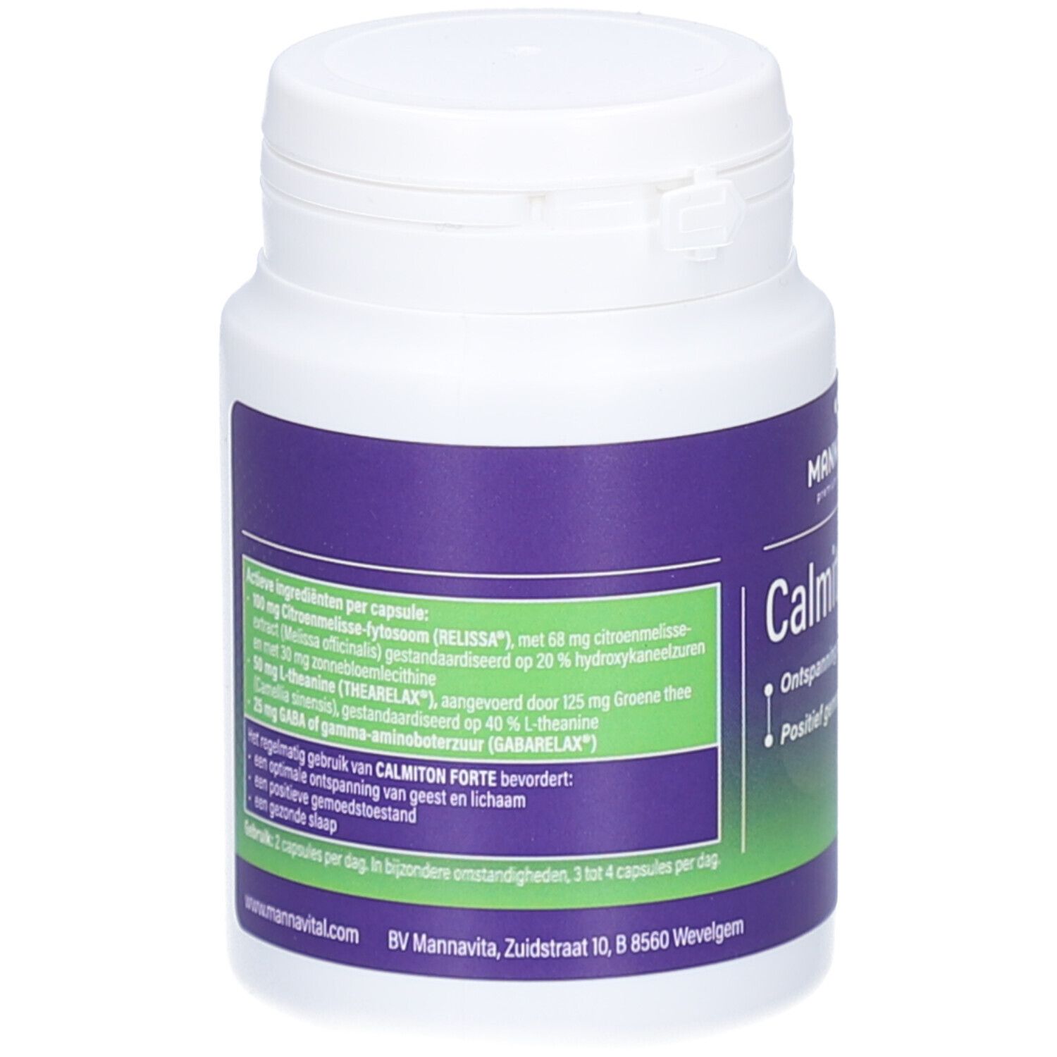 Mannavital Calmiton Forte 60 Capsules
