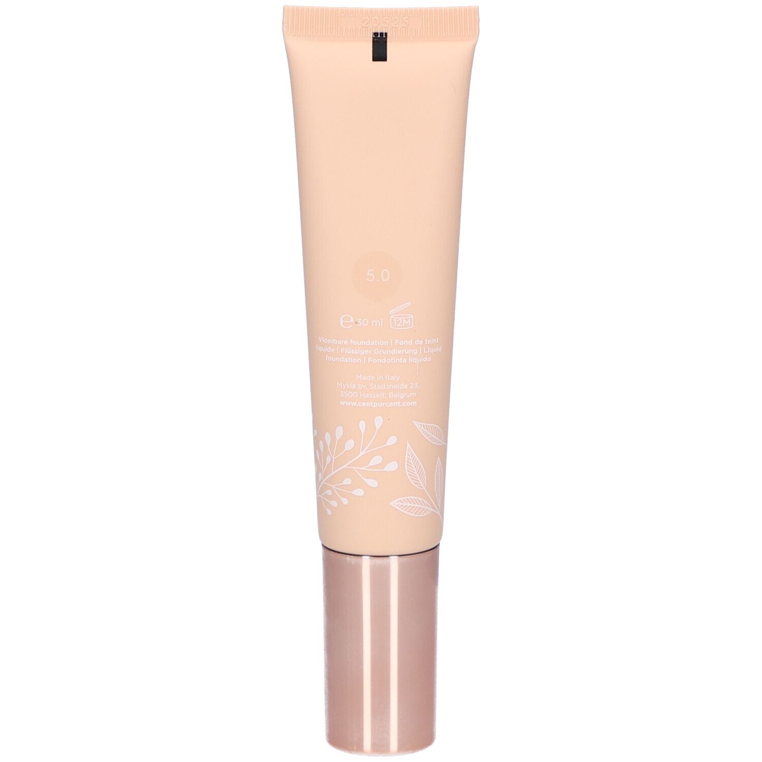 Cent Pur Cent Flüssige Mineral Foundation SPF25 5.0
