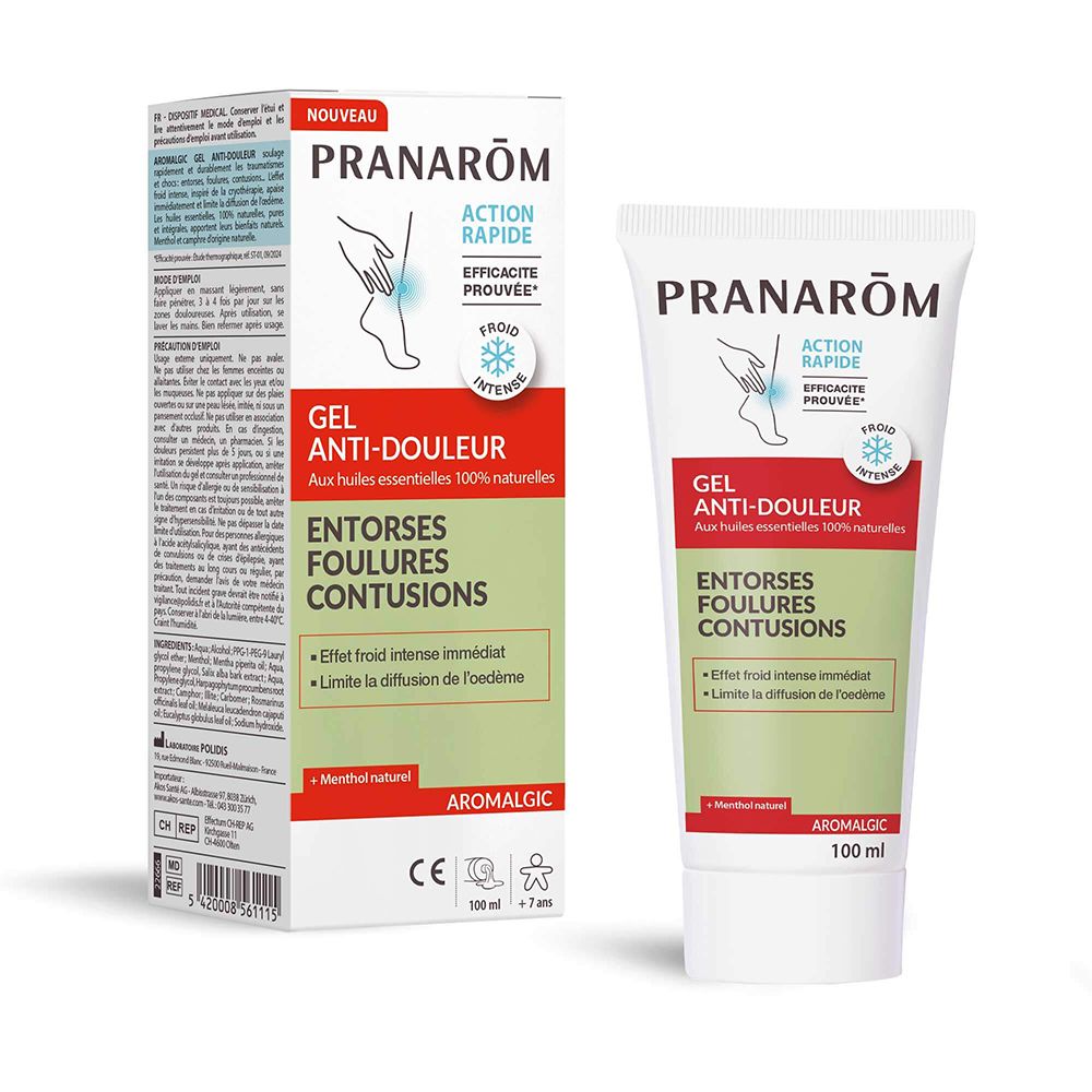 Pranarom Aromalgic Pijnstillende Gel 100ml 100 ml Roller