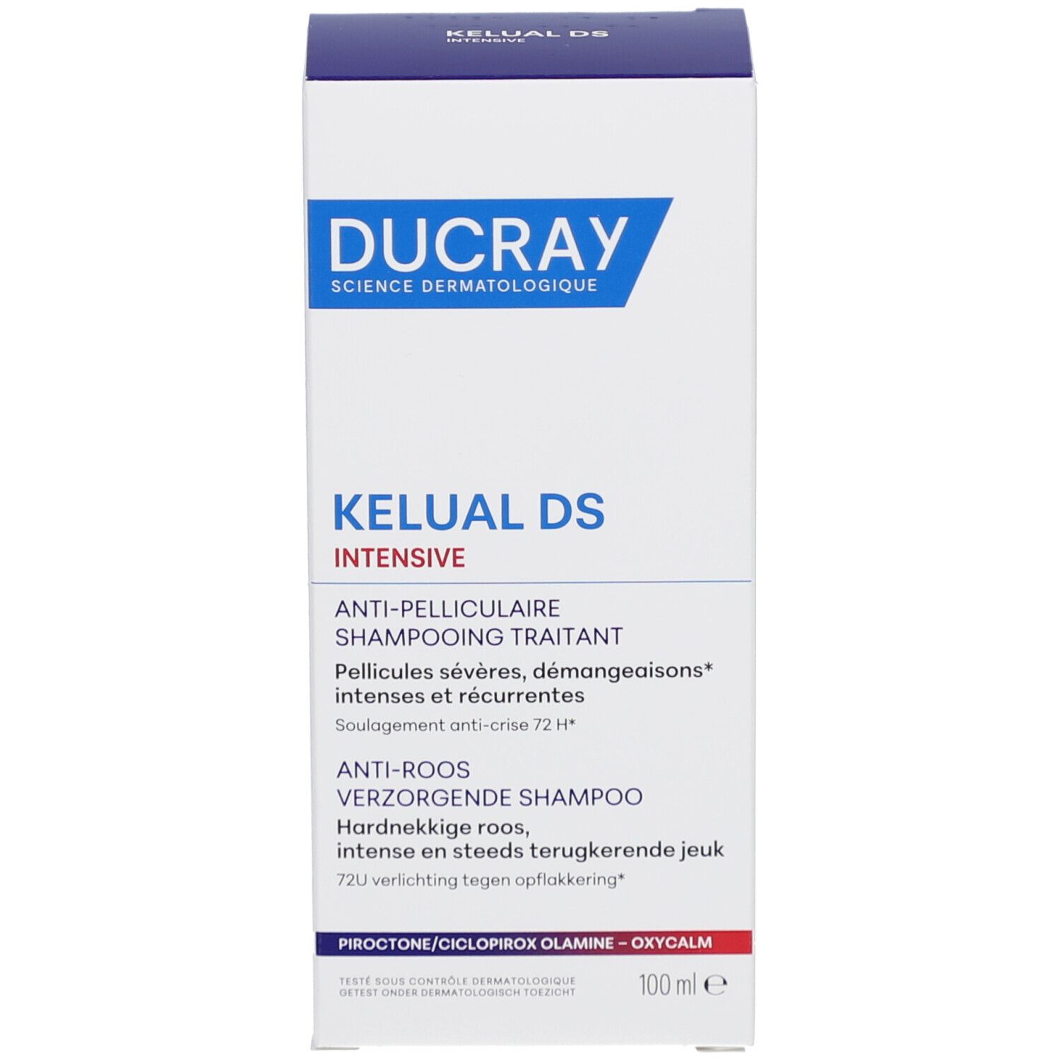 Ducray Kelual DS Intensiv Shampoo gegen Schuppen. 100 ml.