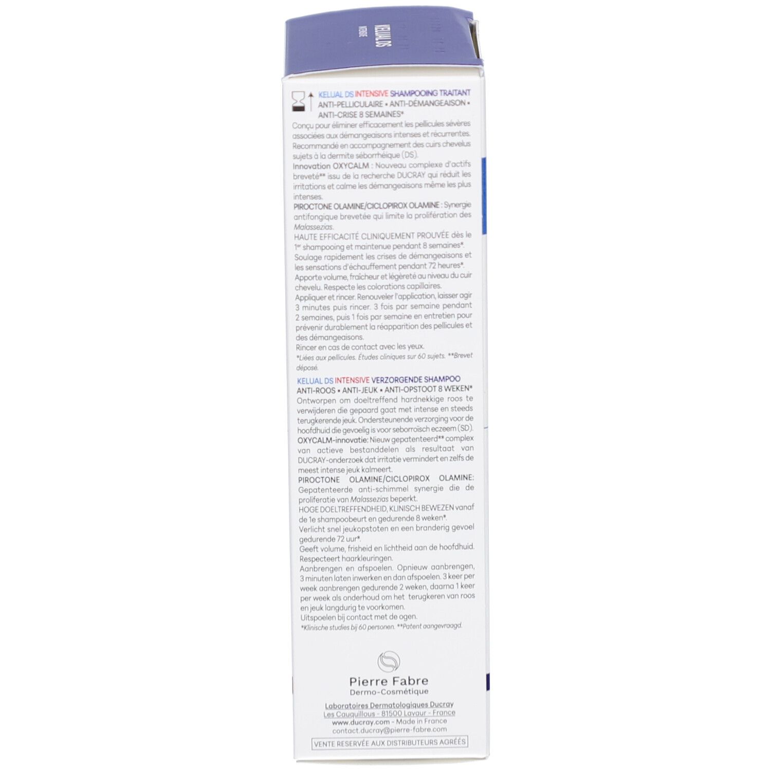 Verpackung eines Intensiv-Shampoos gegen Schuppen und Juckreiz.