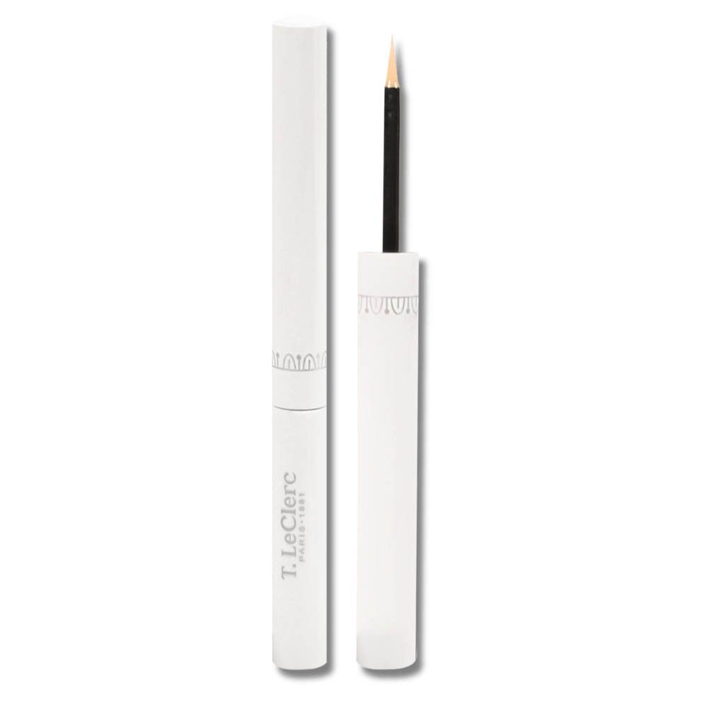 Witte pen met borstel. T.LeClerc logo. Sérum Actif Croissance Cils & Sourcils.