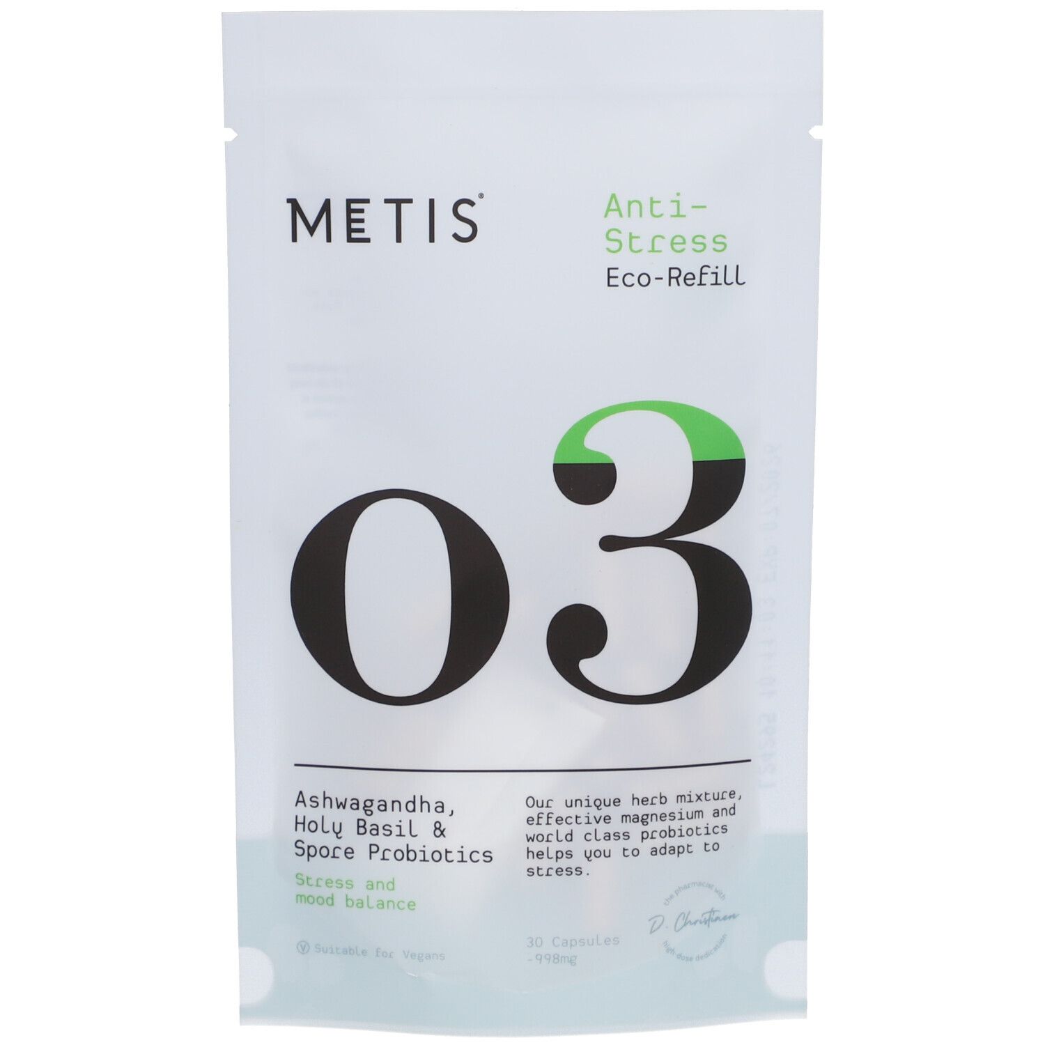 Metis Anti-Stress 03 Eco-Refill 30 Capsules