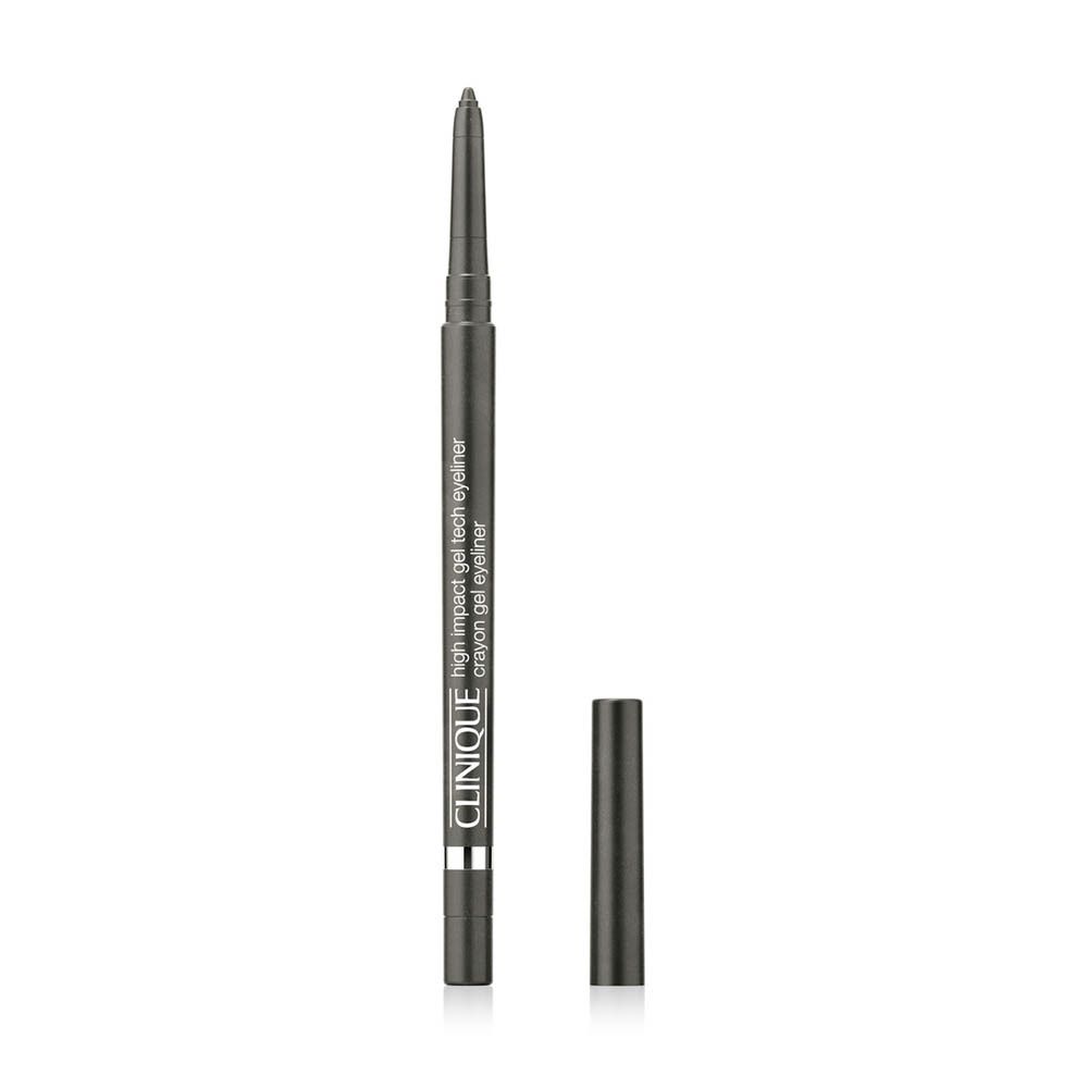 Crayon eyeliner noir avec capuchon. Marque: Clinique. Produit: High Impact Gel Tech Eyeliner.