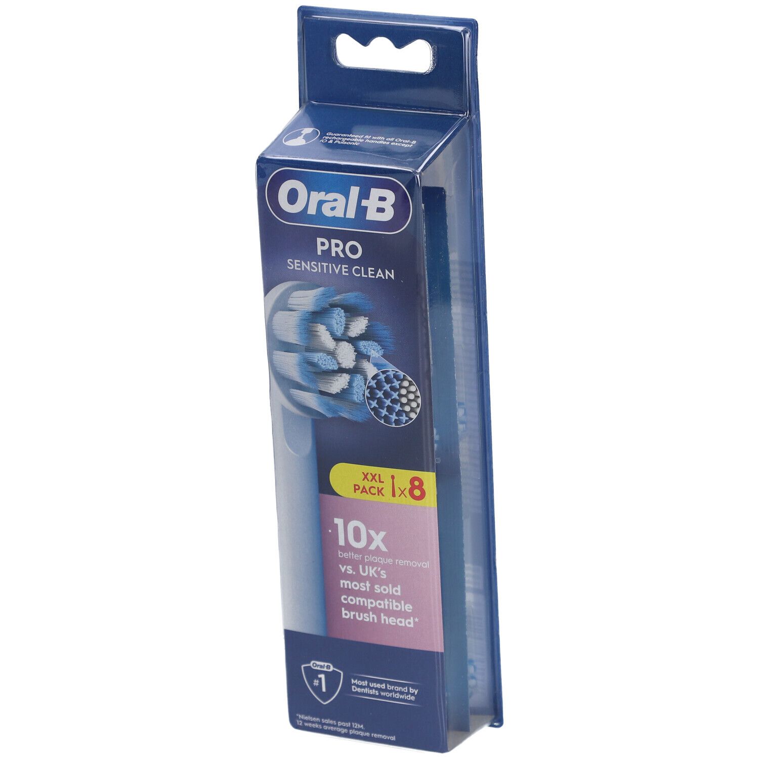 Oral-B Refill Sensitive Clean Xf Opzetborstels 8st 8 St Zahnbürste