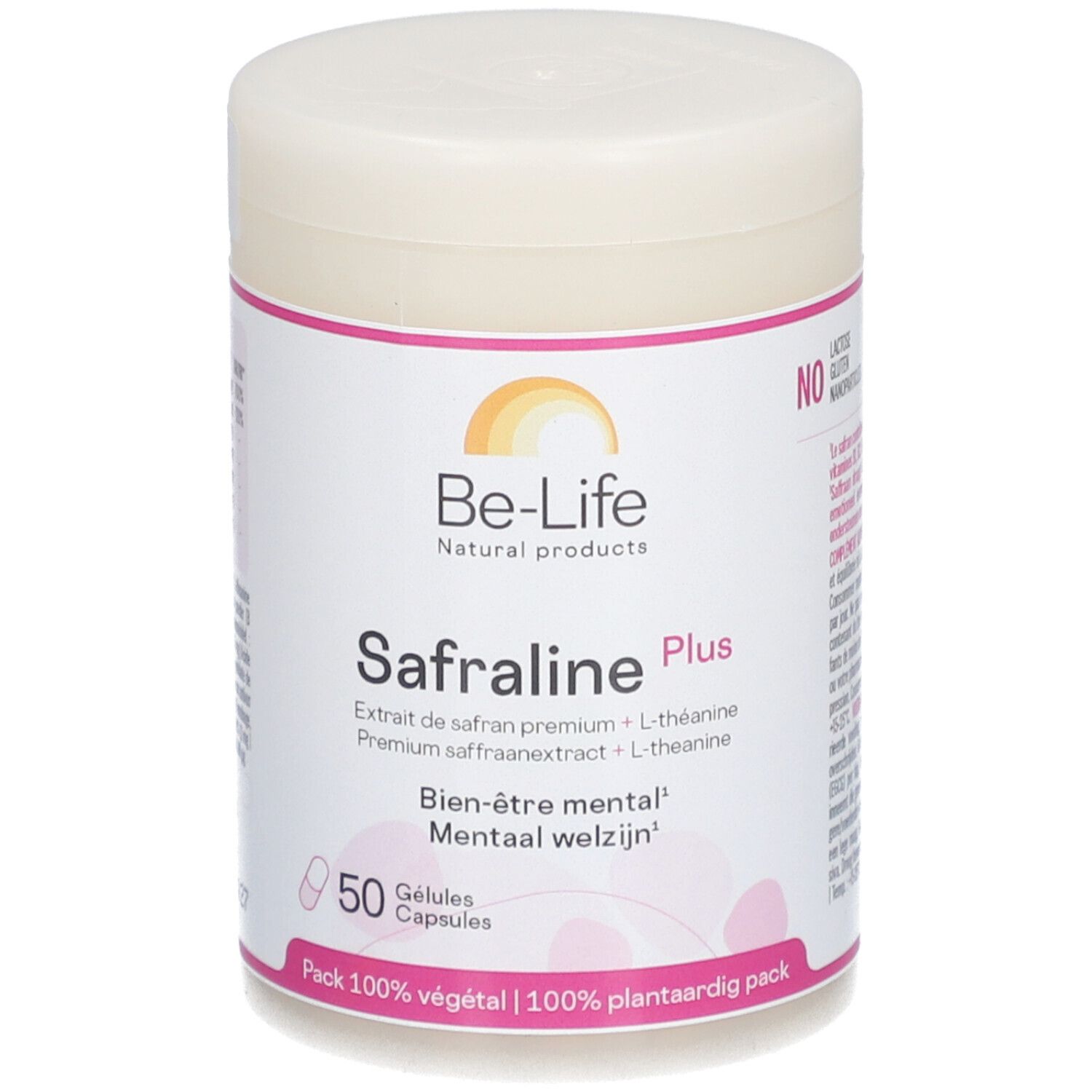 Be-Life Safraline Plus| vervangt Belumex 50 Capsules